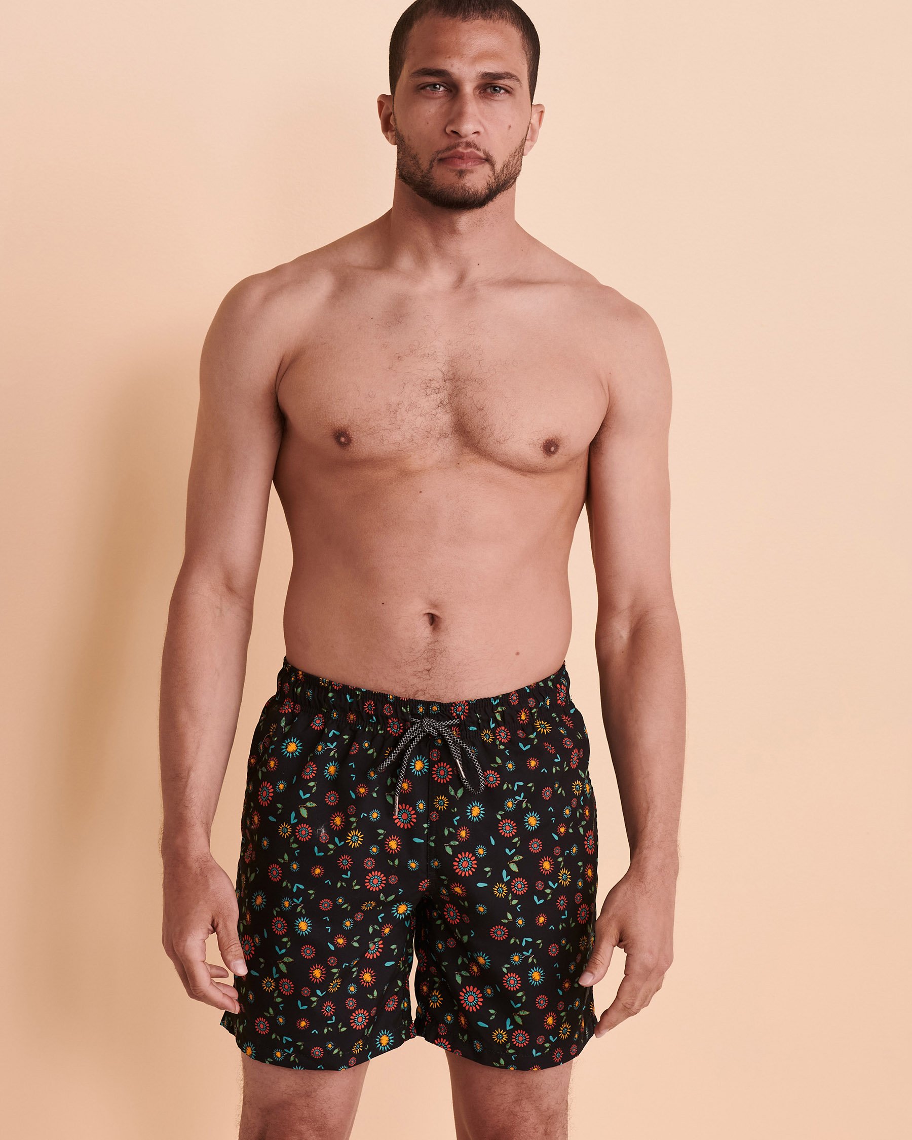 KUWALLA Recycled Volley Swimsuit Black KUL-SWIM02-M - View4