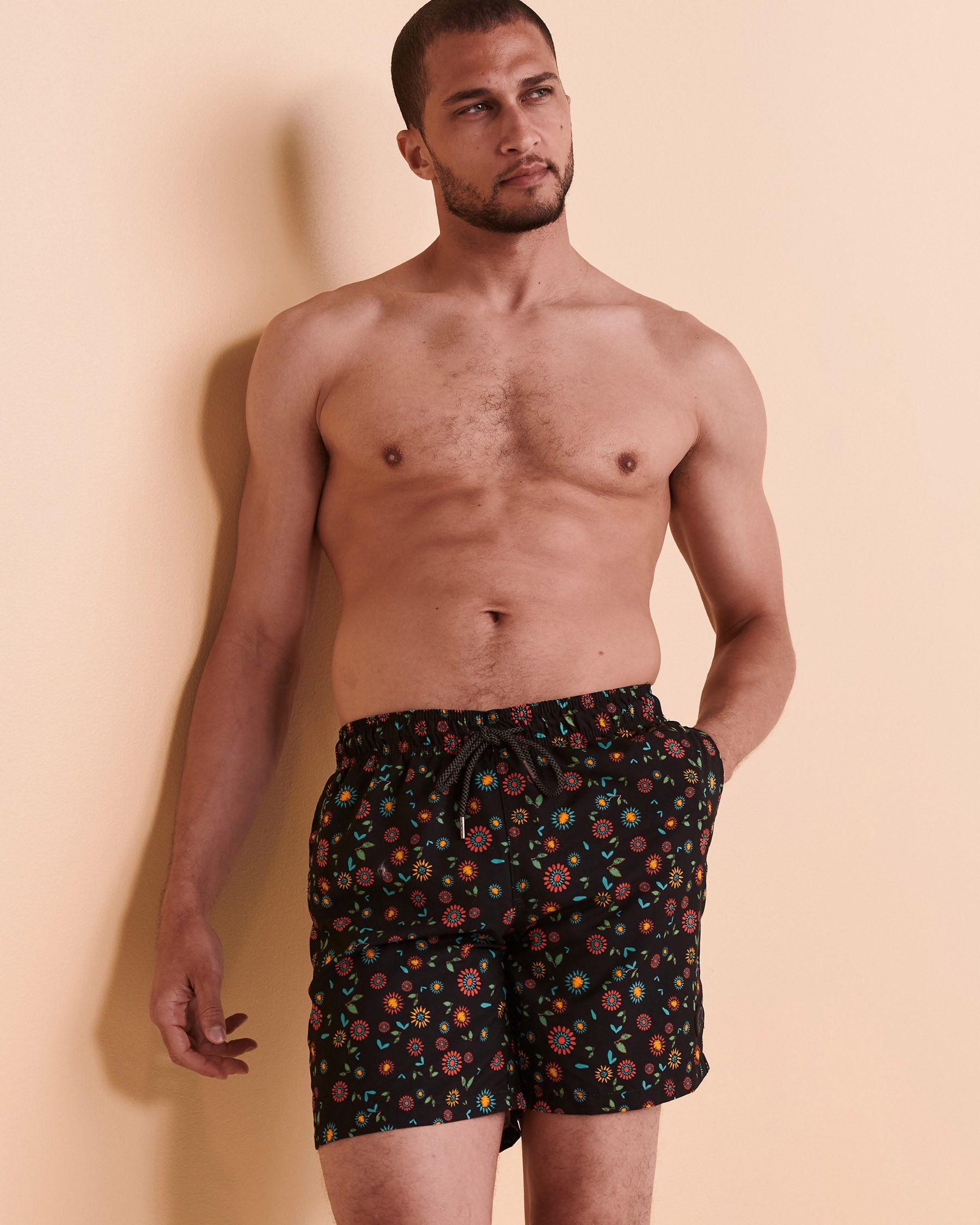 KUWALLA Recycled Volley Swimsuit Black KUL-SWIM02-M - View5