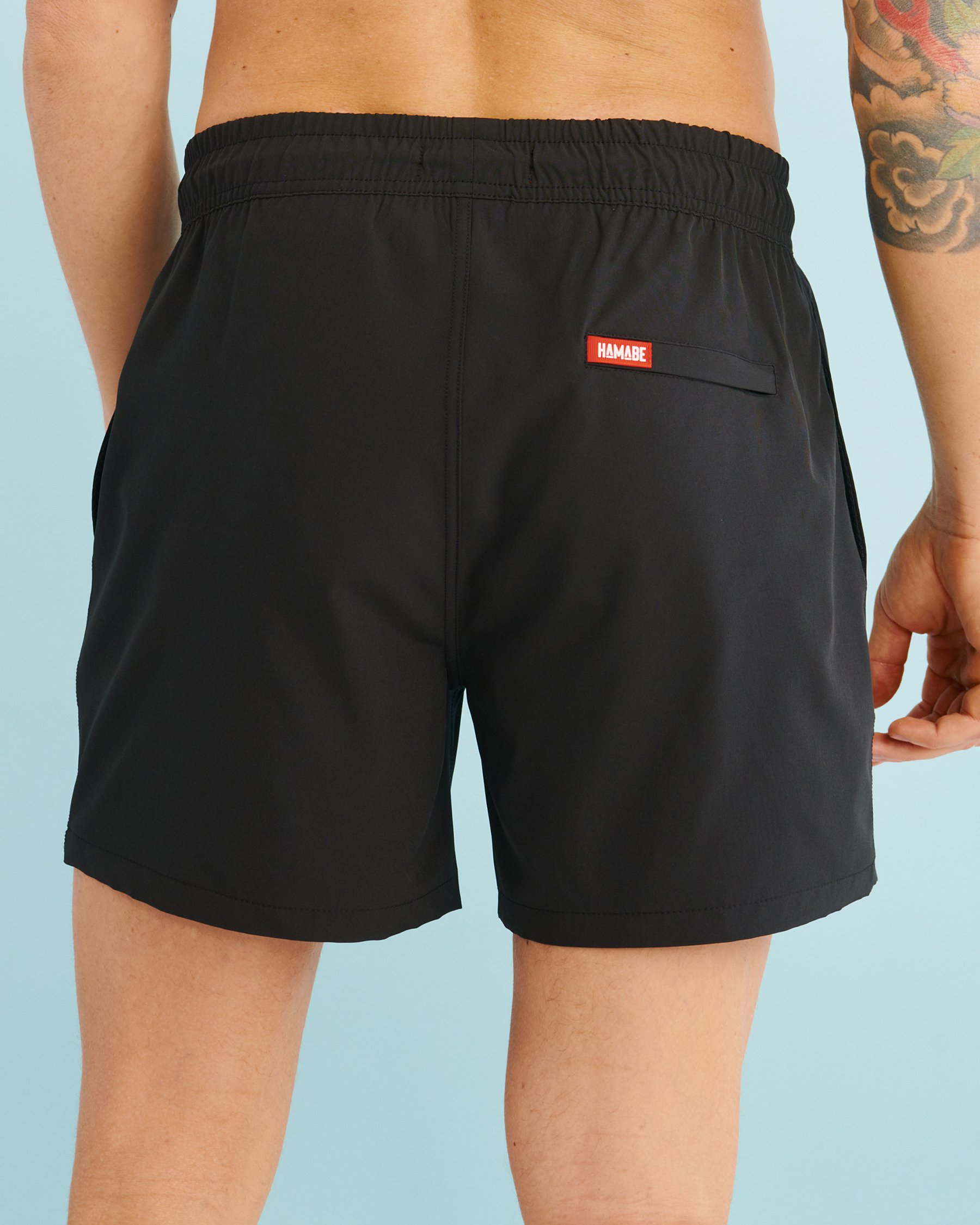 HAMABE Maillot volley avec filet Noir 03100004 - Voir3