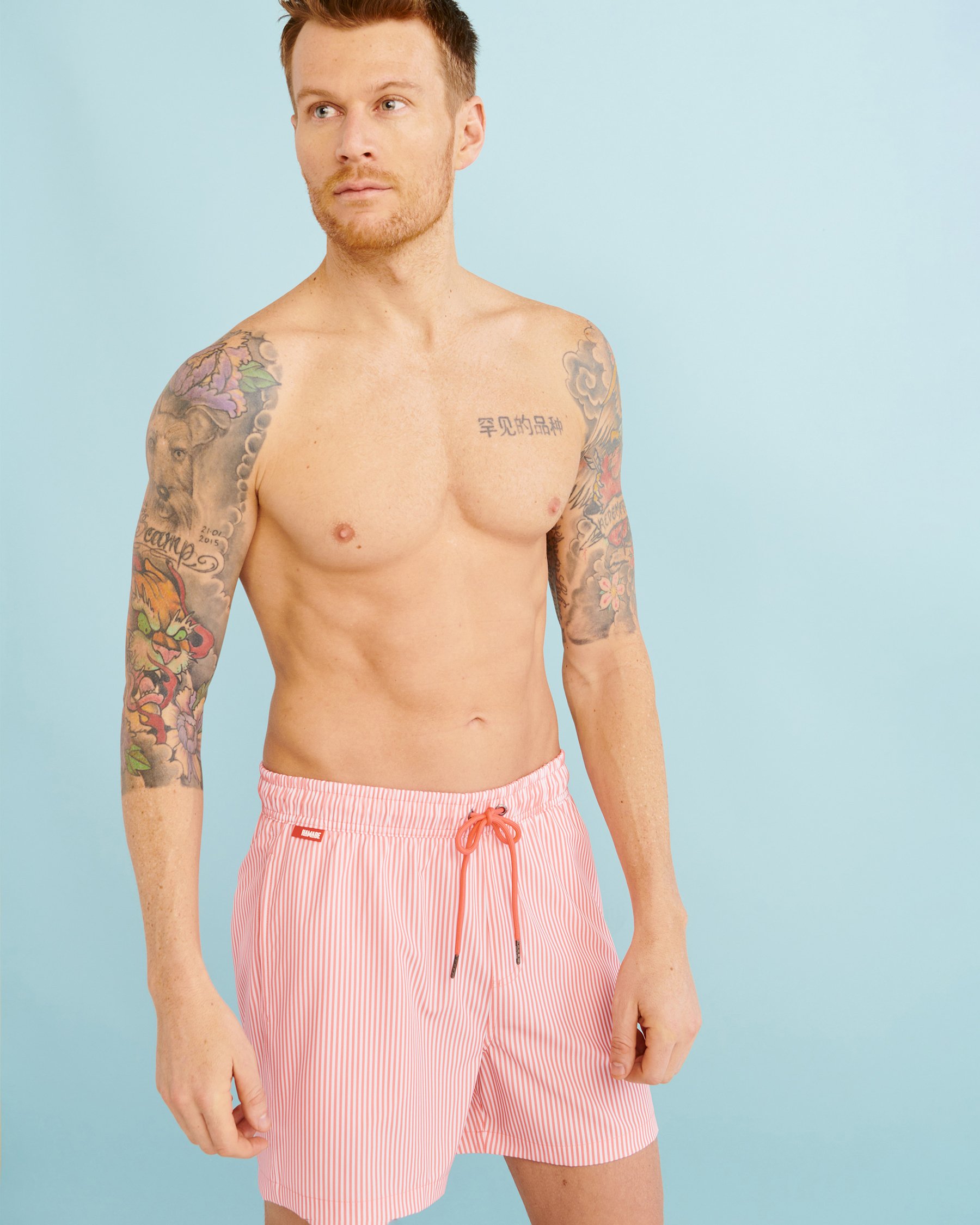 HAMABE Volley Swimsuit Print 03100002 - View5