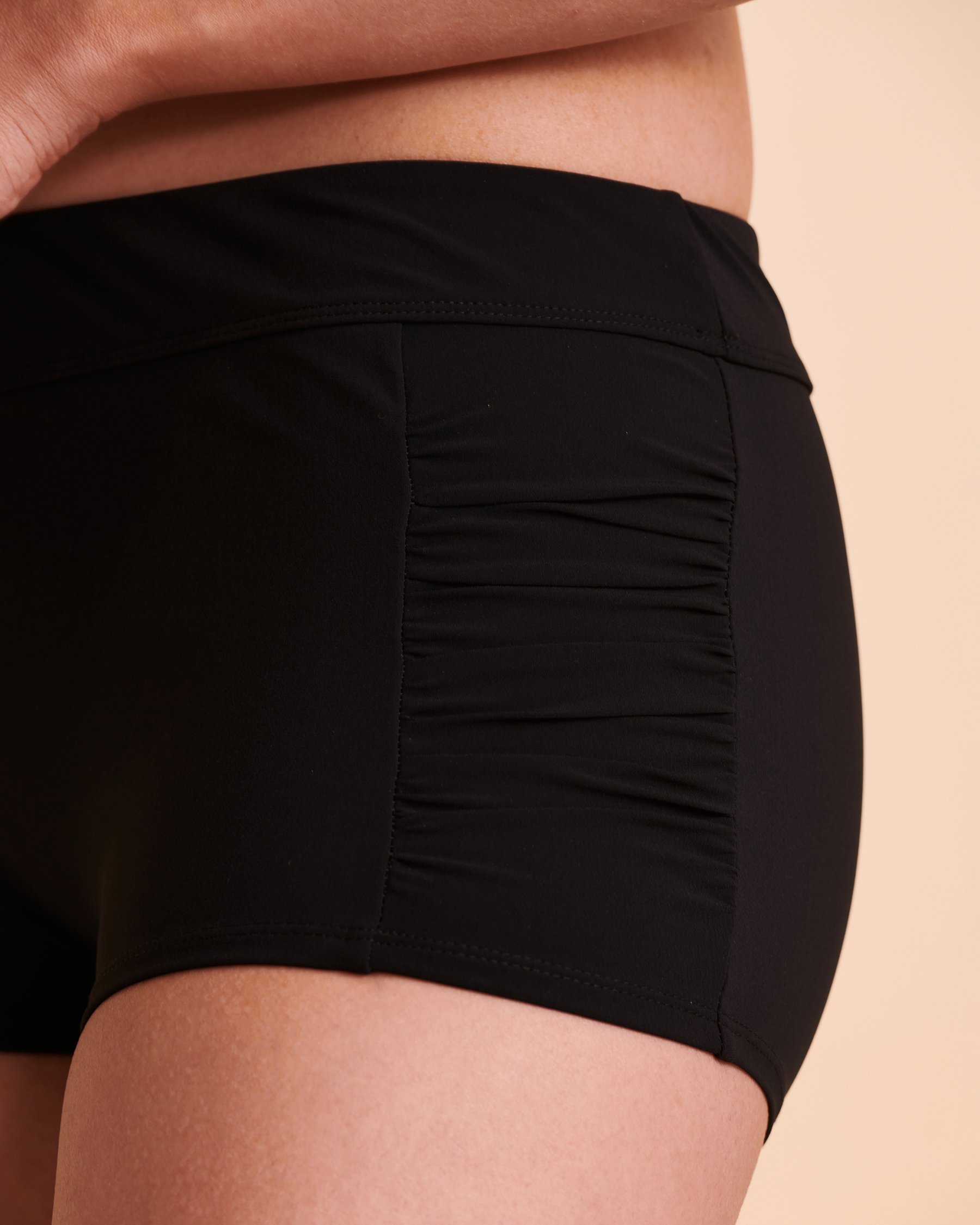 CHRISTINA Bas de bikini garçonne SOLID Noir 30ZZ5040 - Voir3