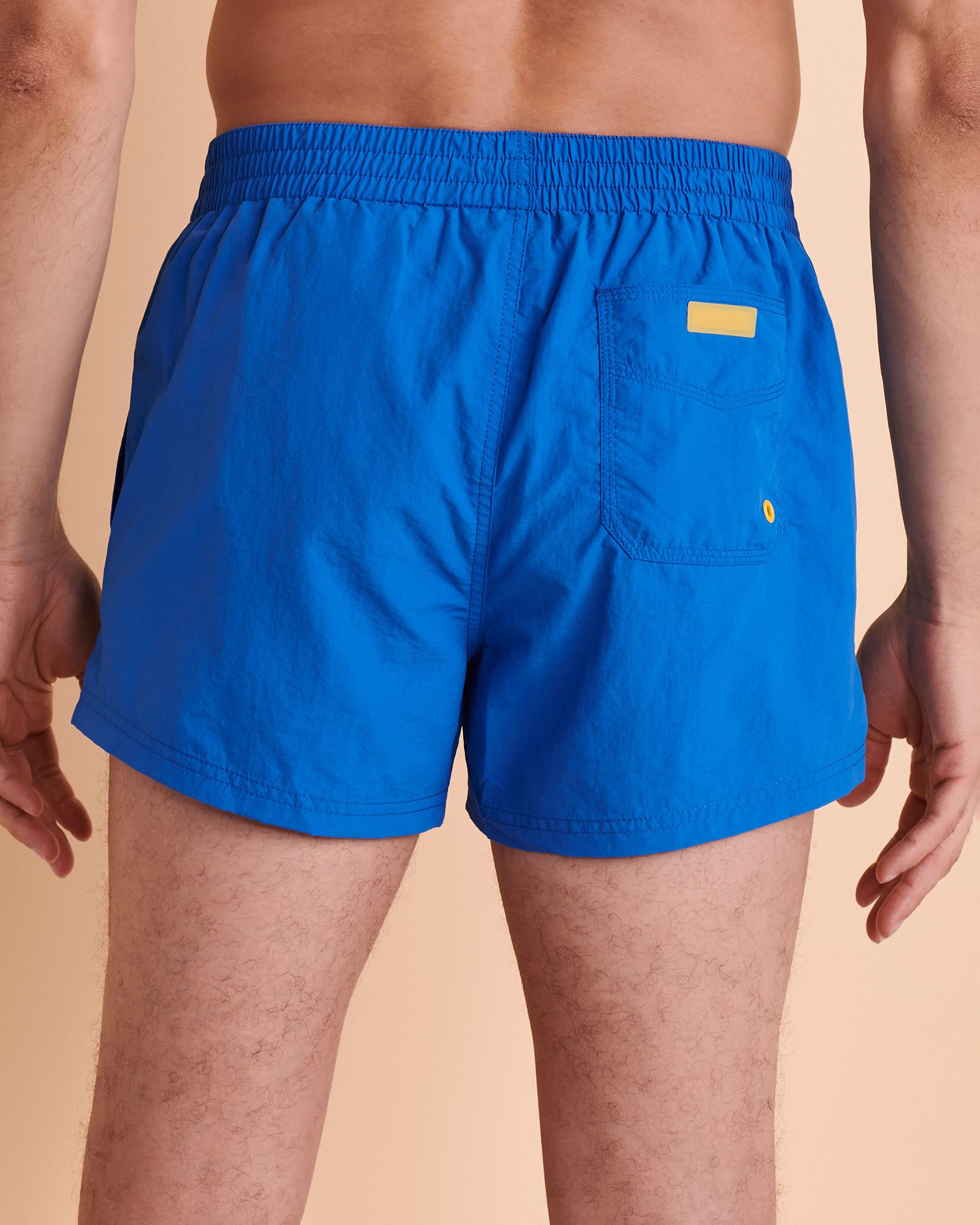 GUESS Volley Swimsuit with Mesh Lining Blue F2GT27TEL27 - View3