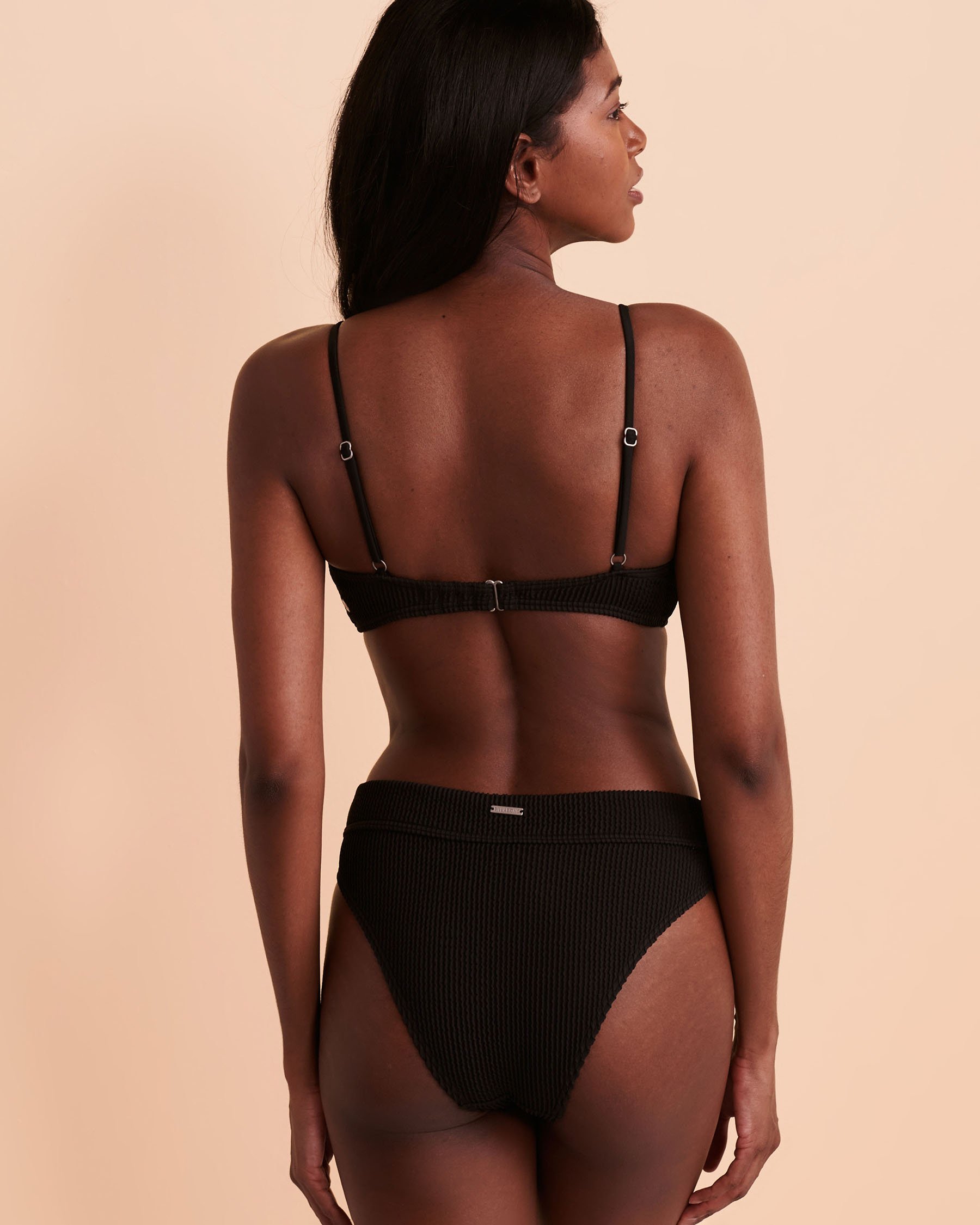 BILLABONG SUMMER HIGH Bralette Bikini Top Black ABJX300206 - View2