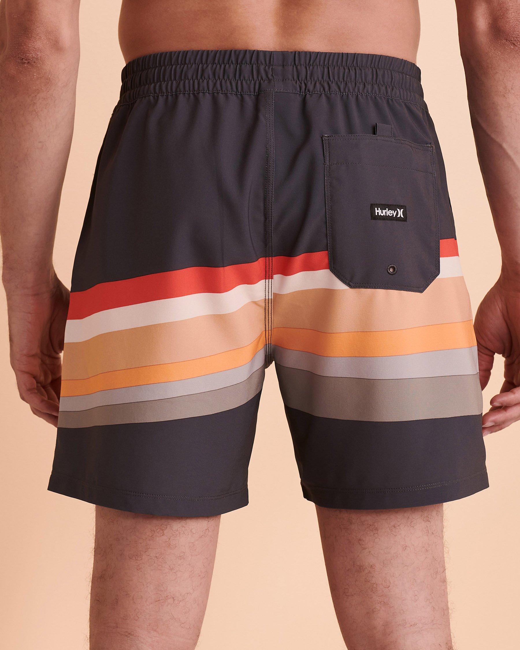 HURLEY Maillot volley CANNONBALL Rayures MBS0011030 - View2