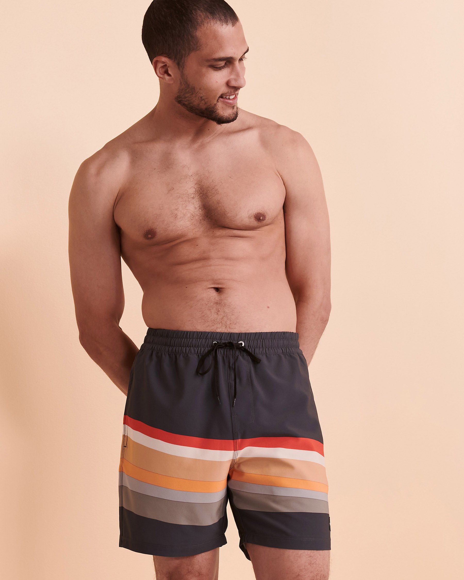 HURLEY Maillot volley CANNONBALL Rayures MBS0011030 - View4