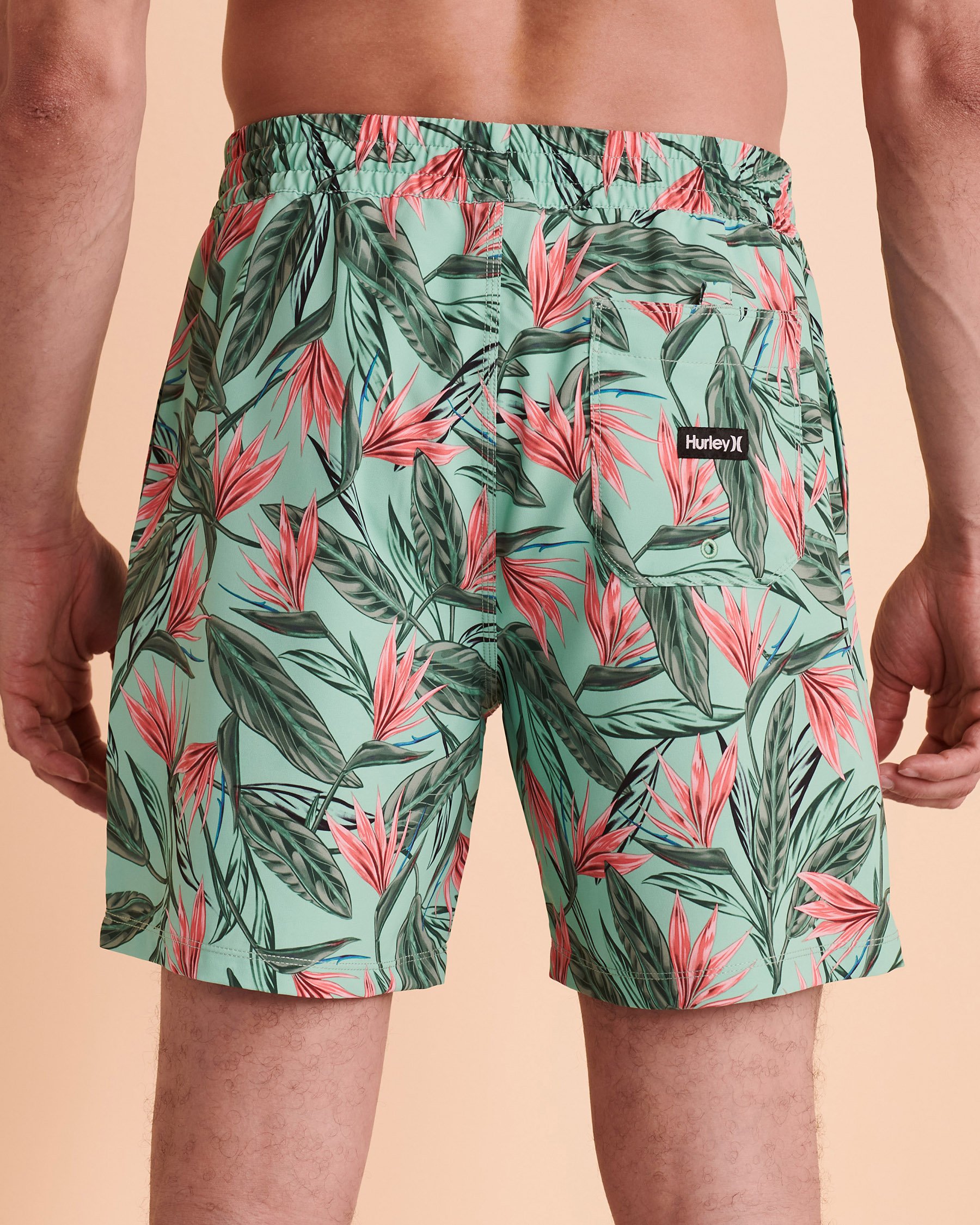 HURLEY Maillot volley CANNONBALL Imprimé tropical MBS0011030 - View2