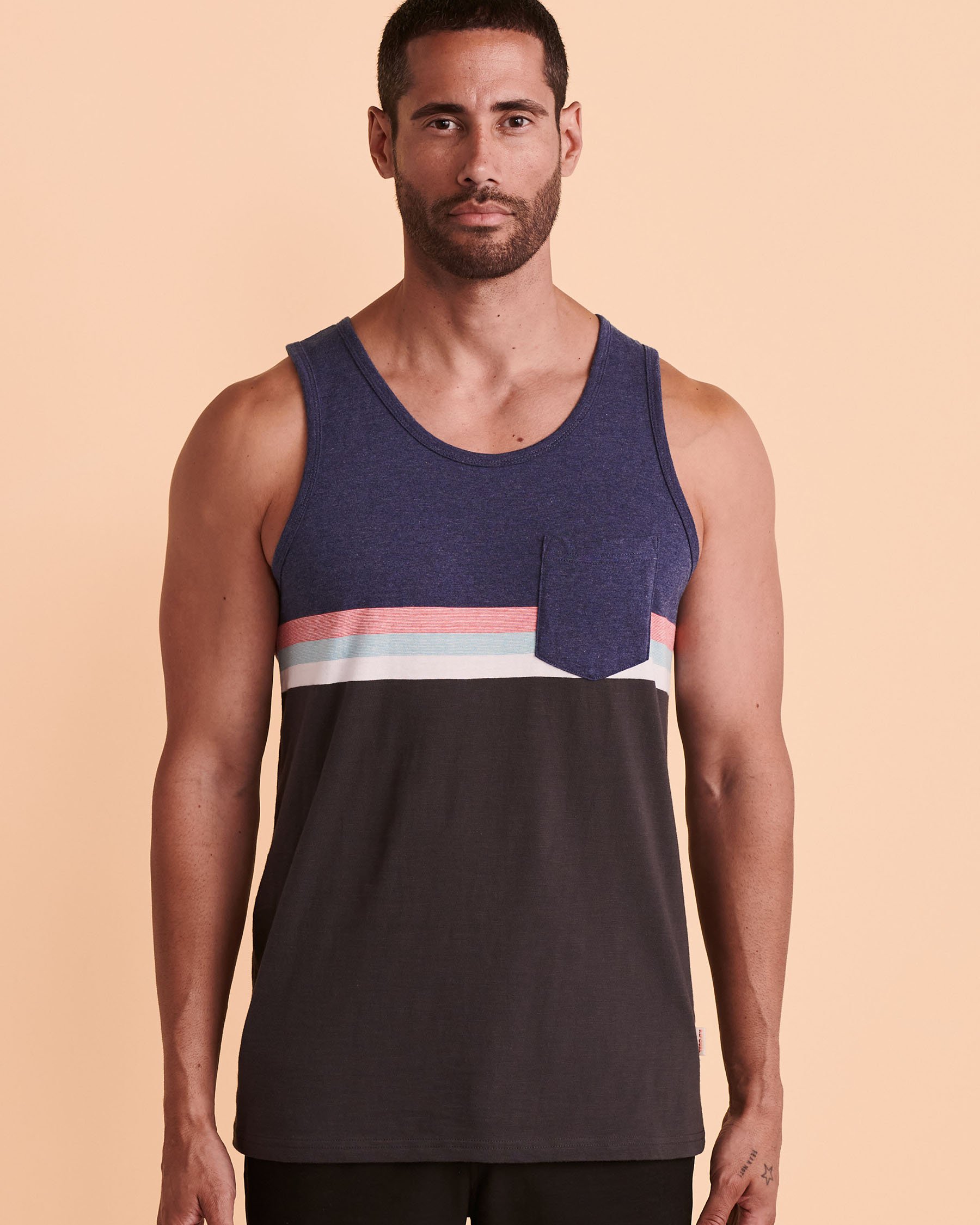 RIP CURL SURF REVIVAL Tank Navy CTEAI7 - View3