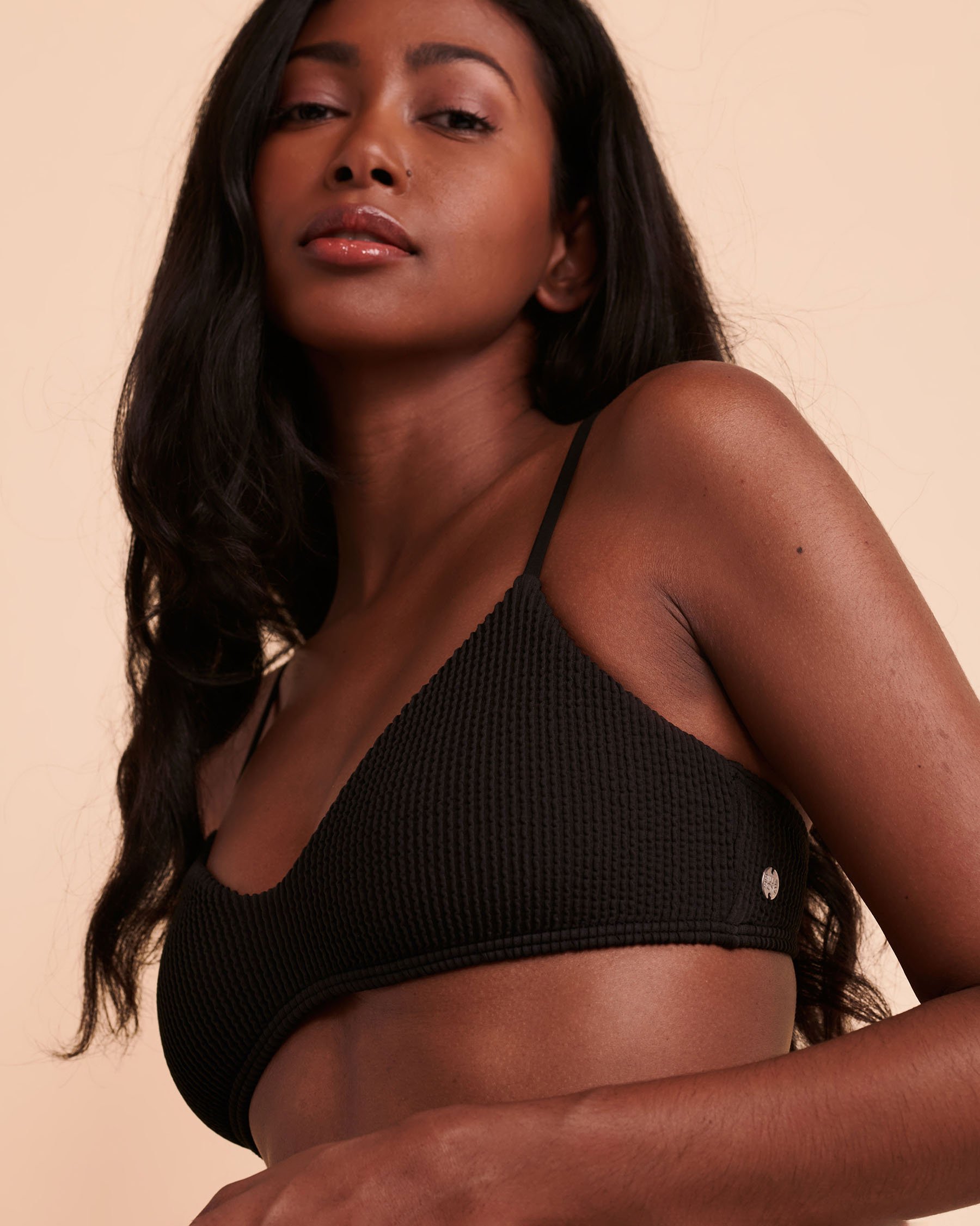 BILLABONG SUMMER HIGH Bralette Bikini Top Black ABJX300206 - View3