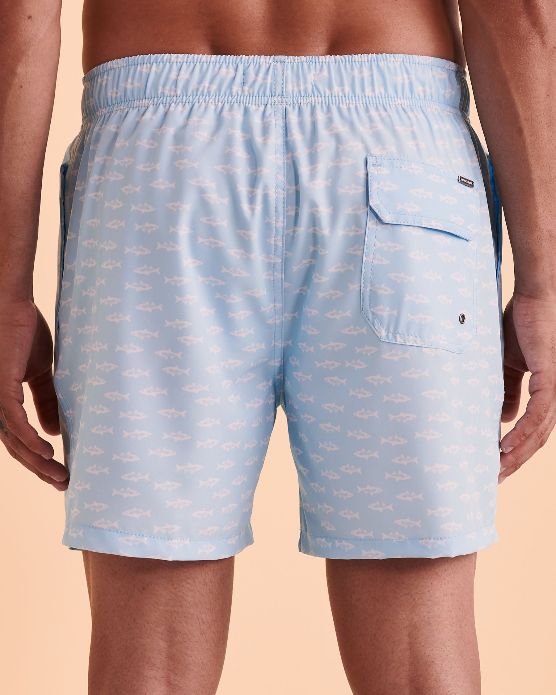 VINTAGE SUMMER Volley Swimsuit Light blue V70511 - View3