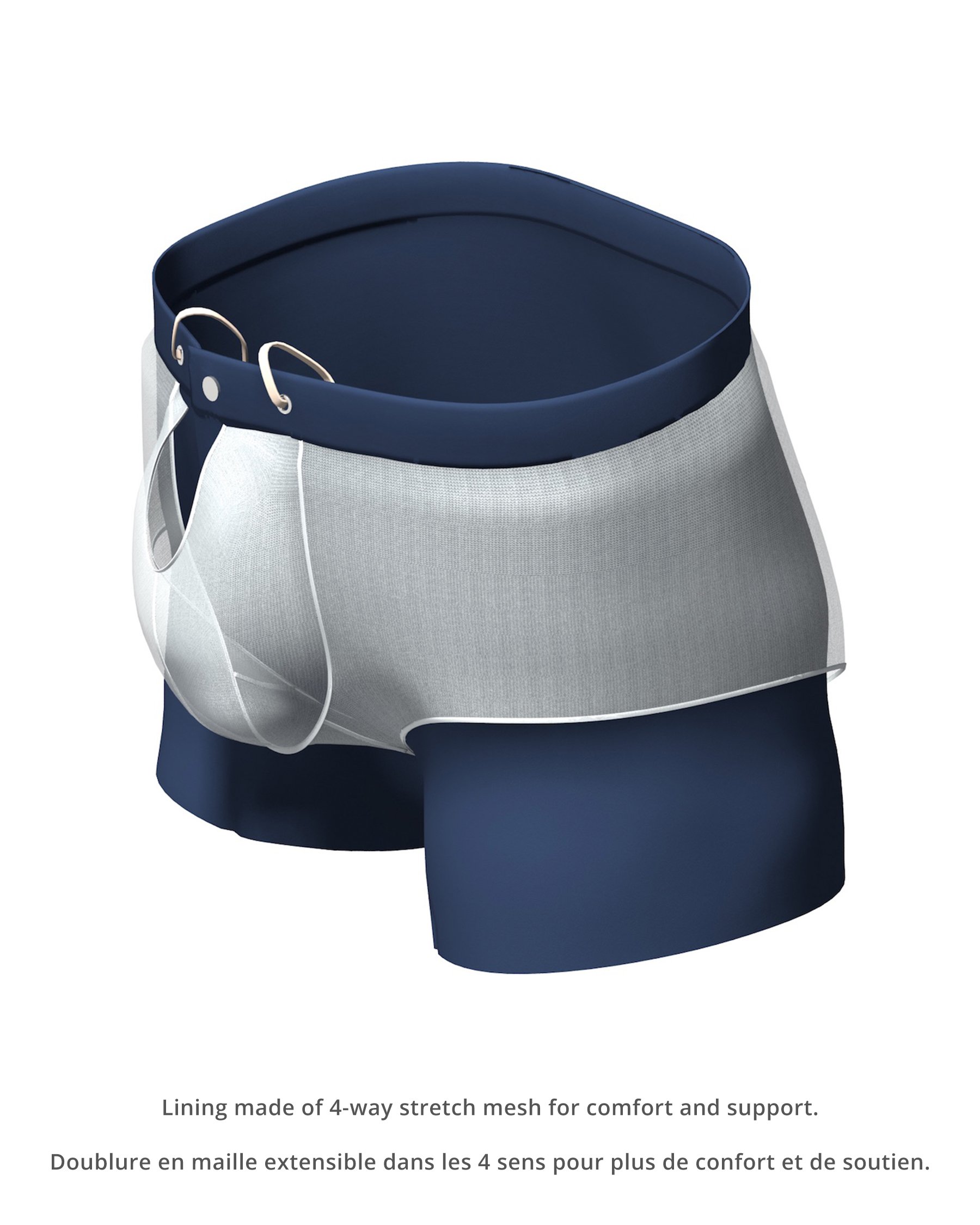 BOTO Cabo Volley Swimsuit Dark denim blue 814140 - View7