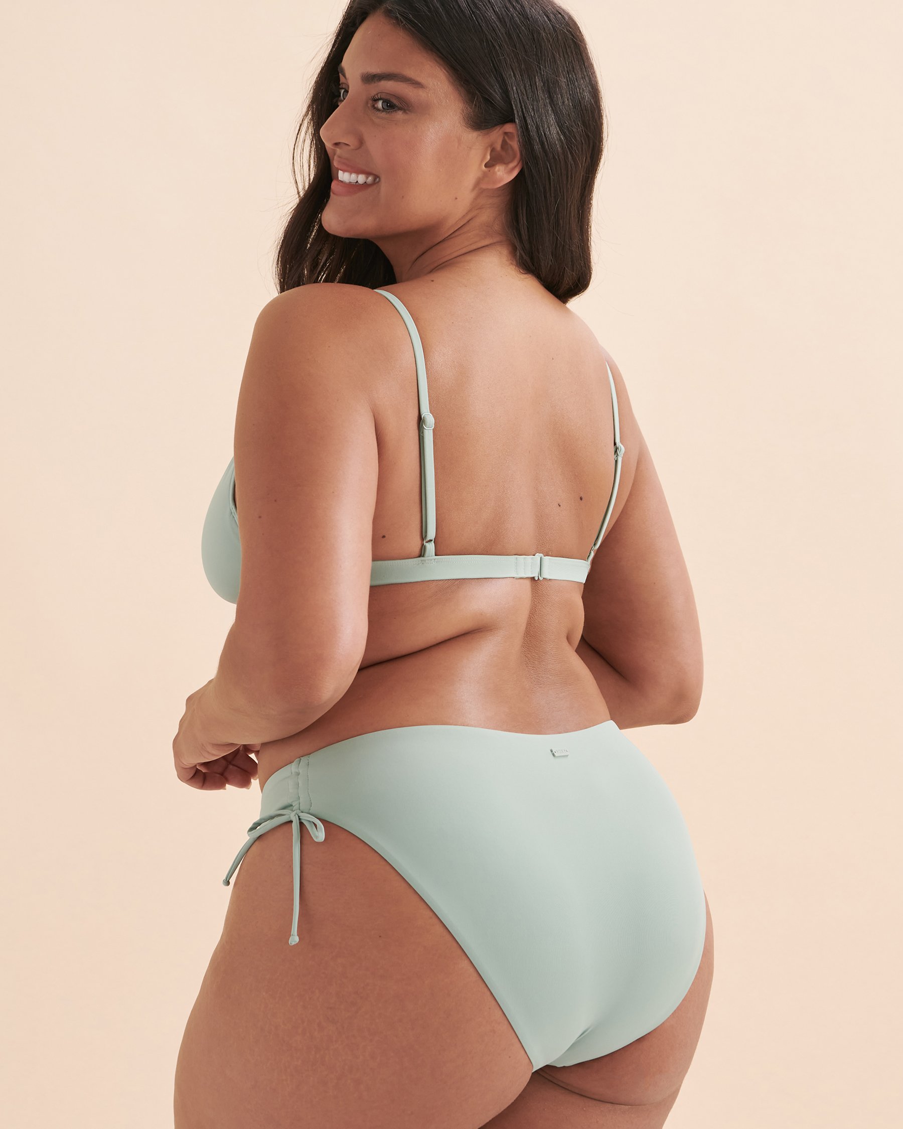 ROXY Beach Classics Triangle Bikini Top Blue surf ERJX304595 - View2