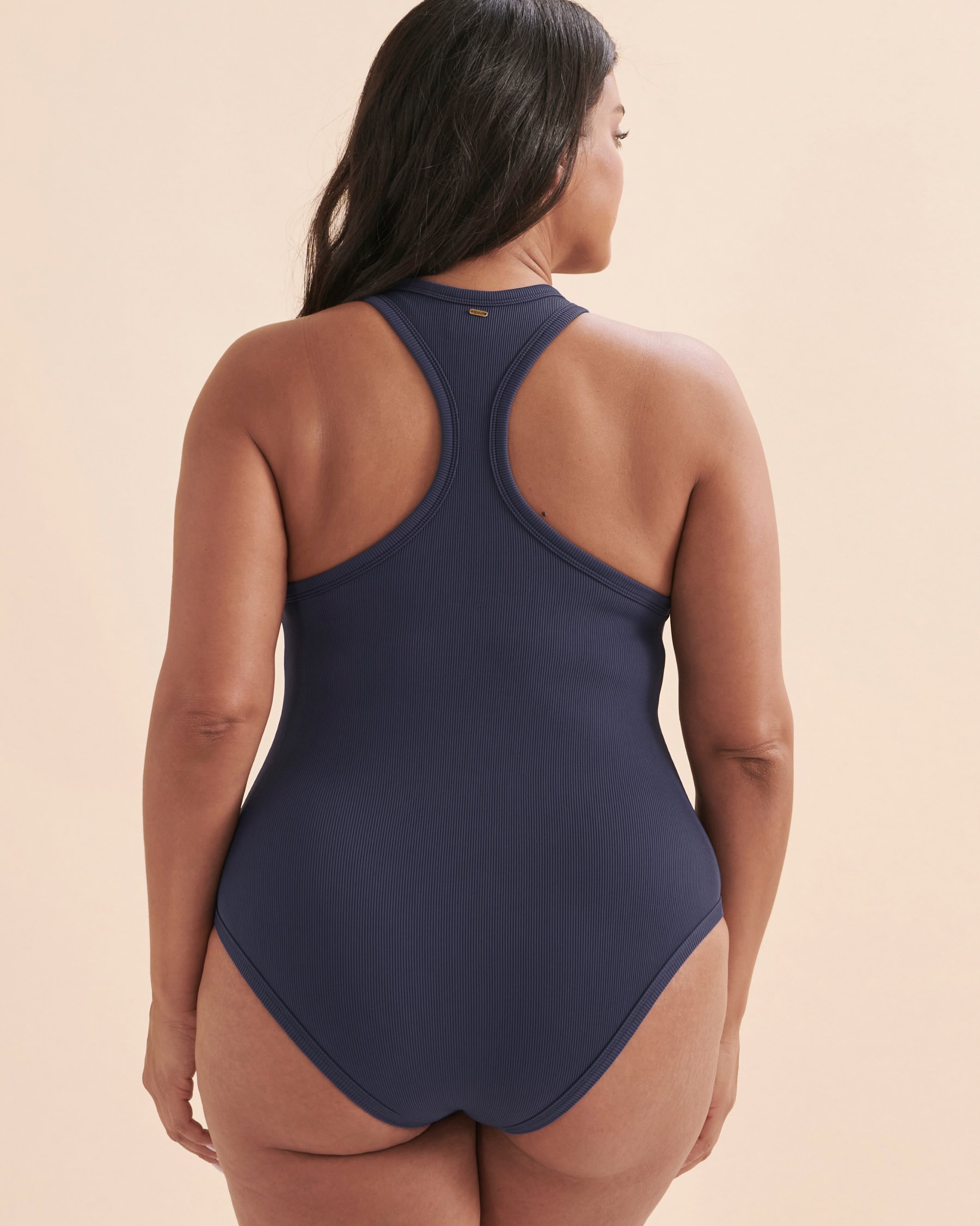 RIP CURL Surf Ribbed One-piece Swimsuit Dark blue 089WSW - View2