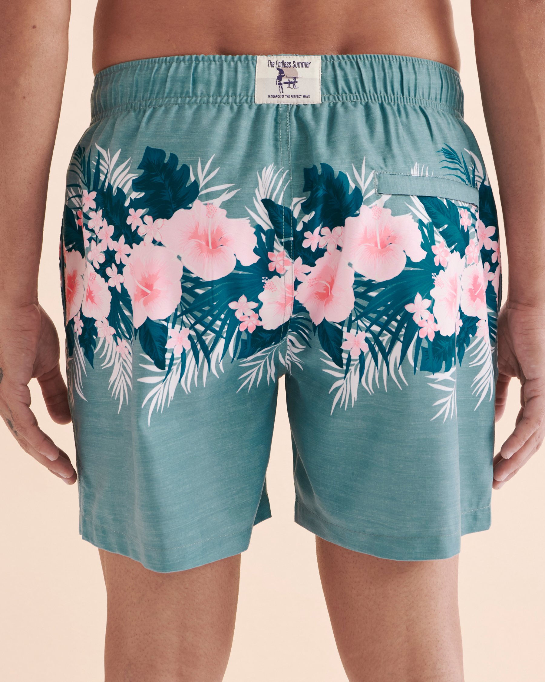 ENDLESS SUMMER Volley Swimsuit Sage E30715 - View2