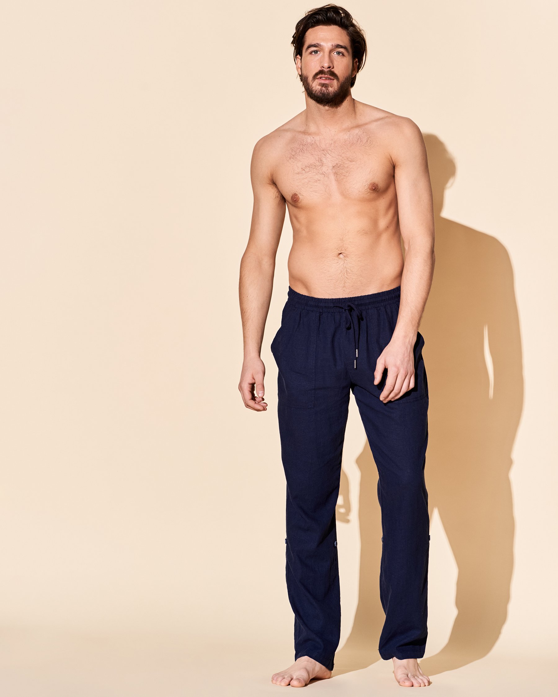 OCEAN Linen pants Ocean  696-785-2-00 - Voir2