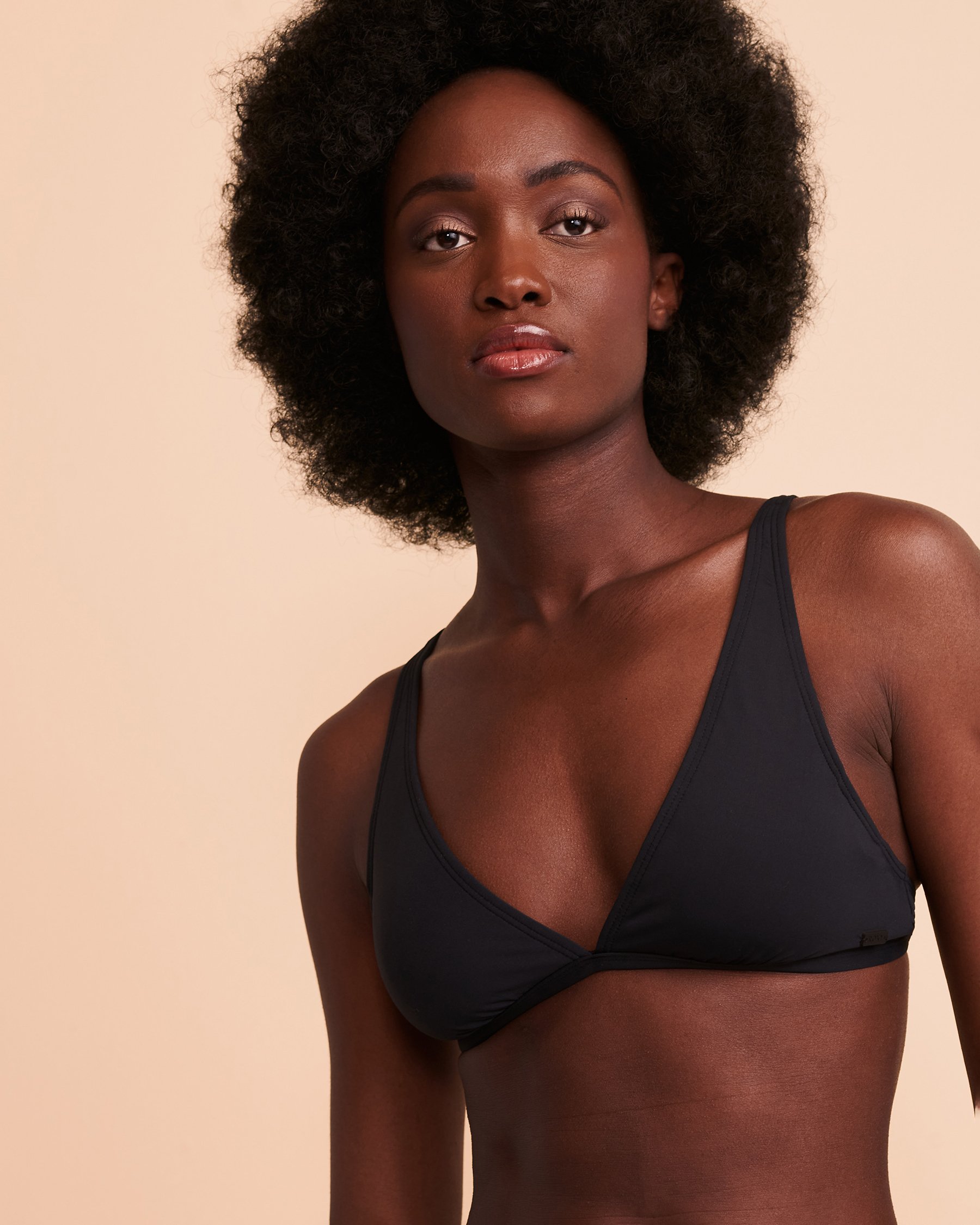 ROXY Haut de bikini triangle BEACH CLASSICS Noir ERJX304208 - Voir3