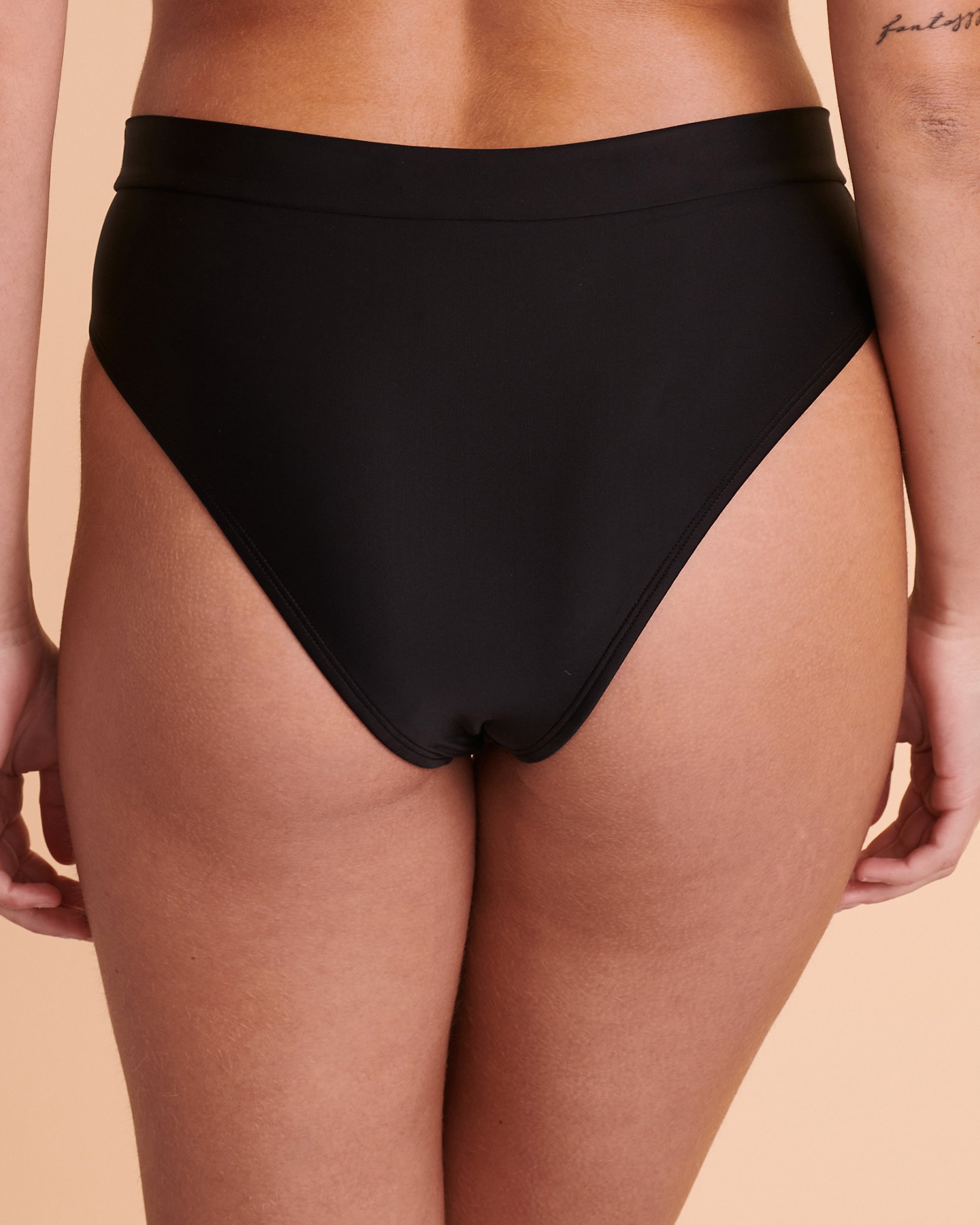 BODY GLOVE SMOOTHIES Marlee High Waist Bikini Bottom Black 39506150 - View2