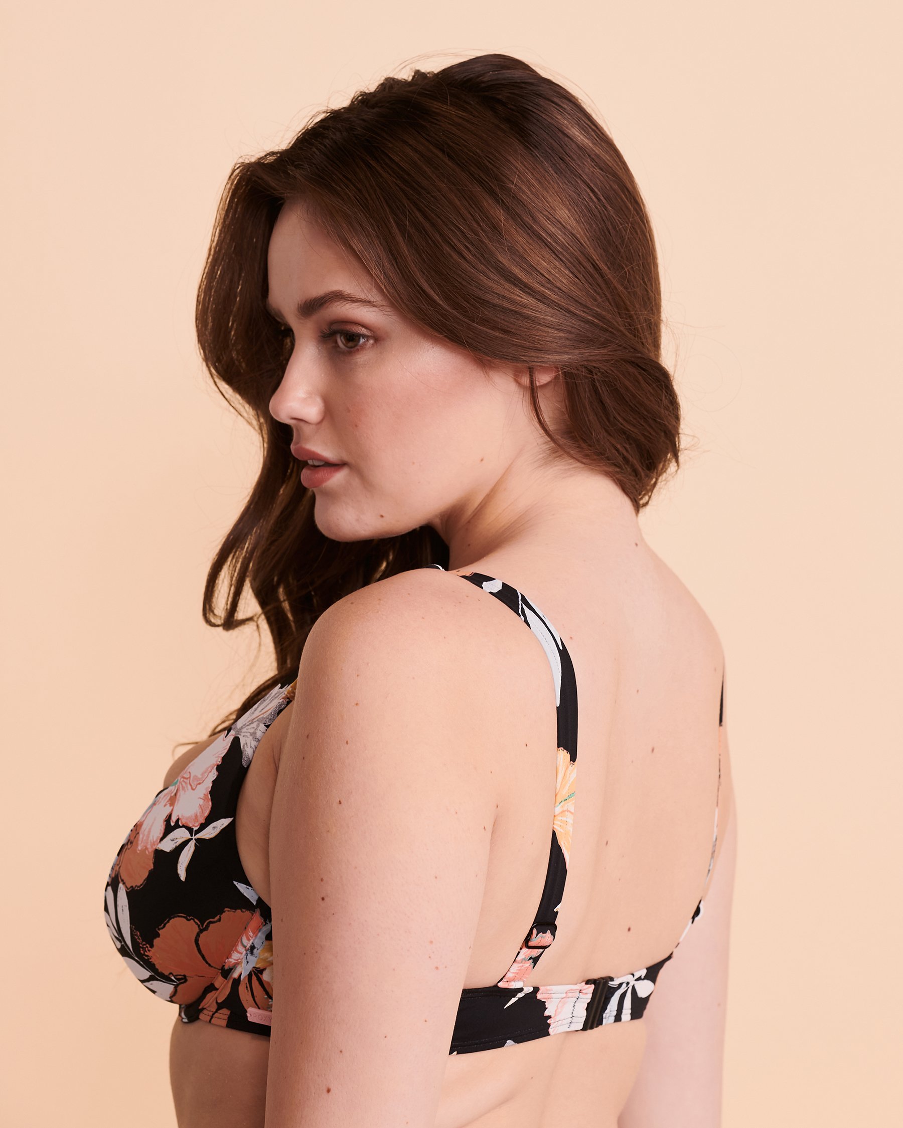 ROXY BEACH CLASSICS D Cup Bikini Top Island vibes ERJX304620 - View2