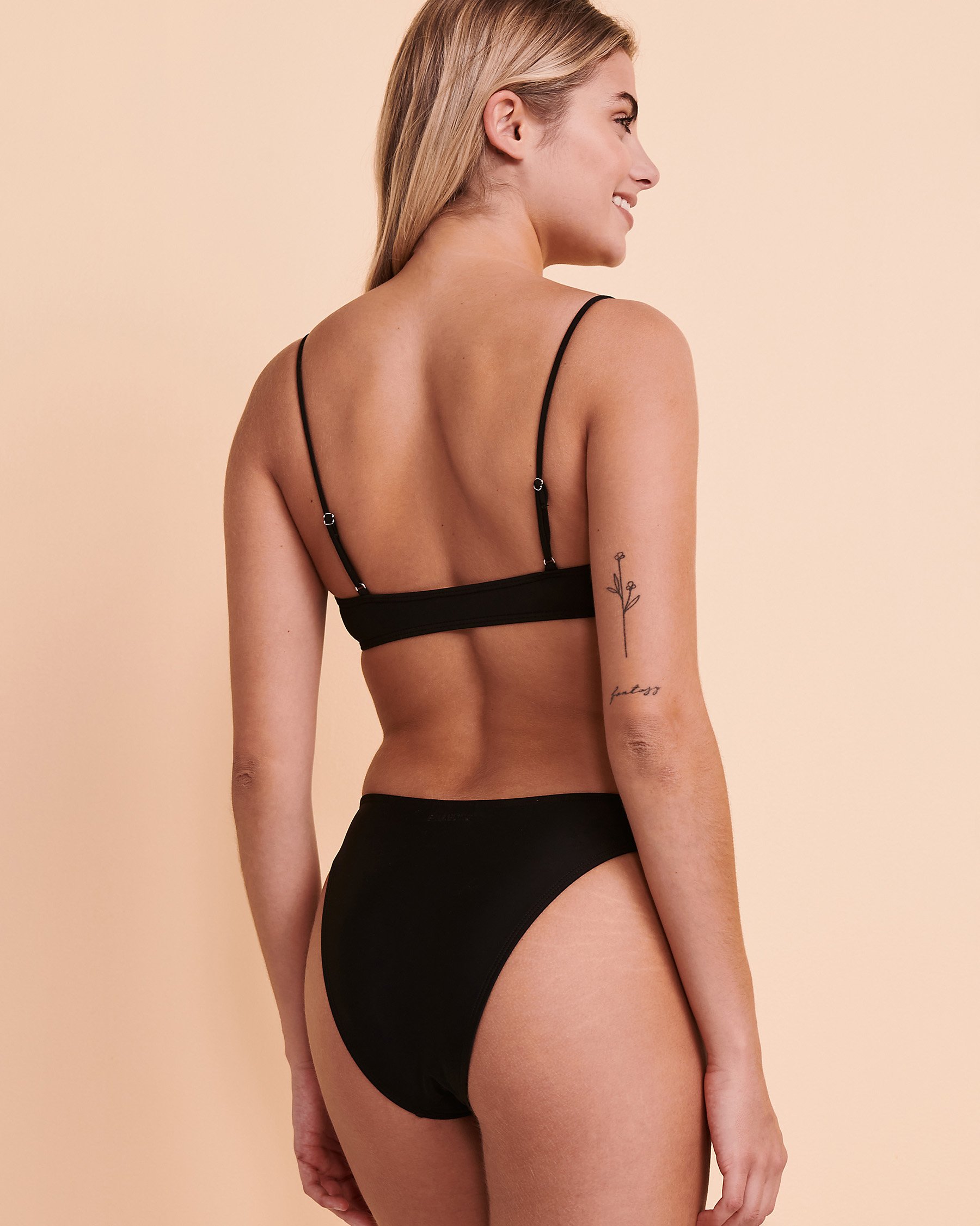 BILLABONG SOL SEARCHER Bralette Bikini Top Black ABJX300236 - View3