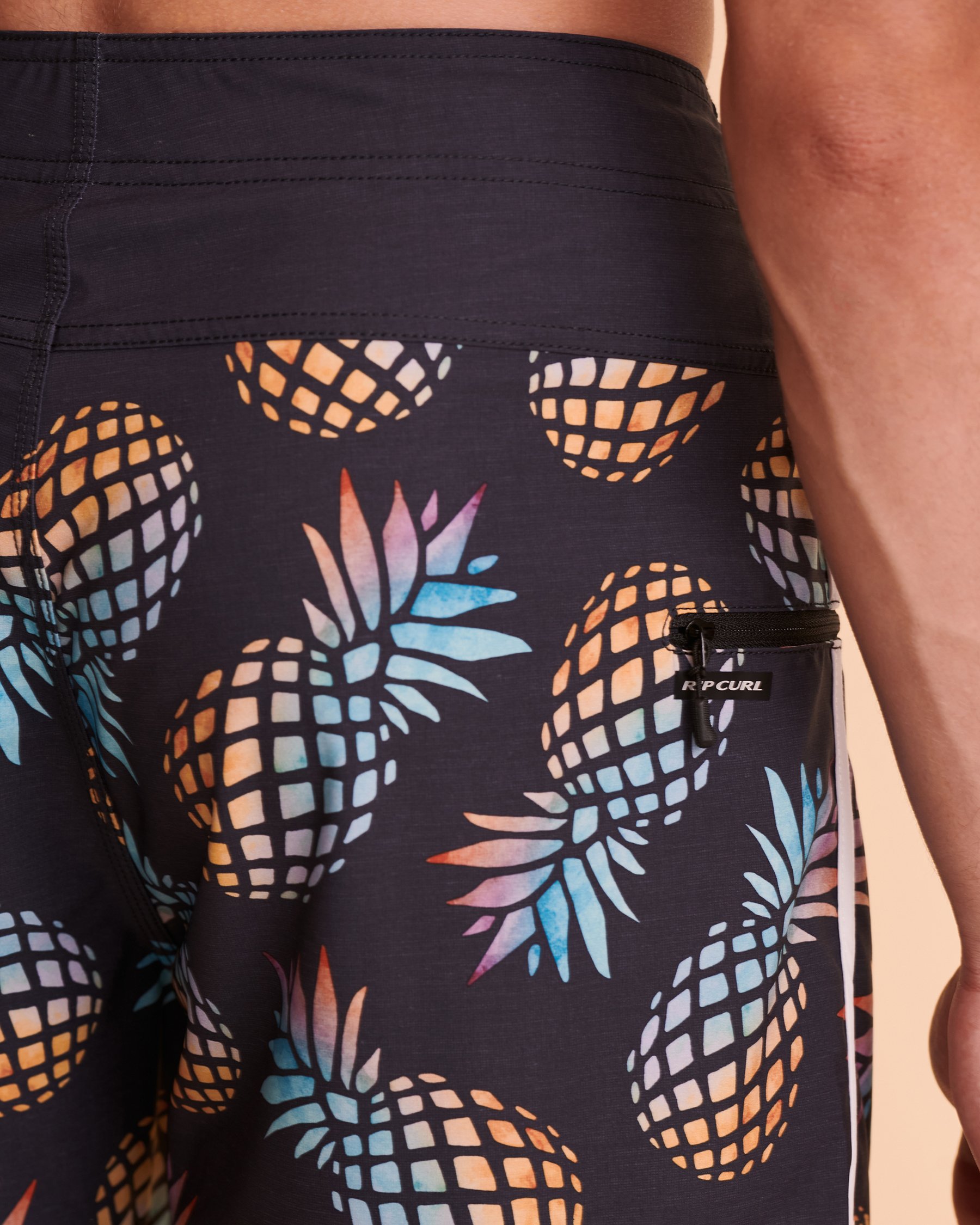 RIP CURL MONEYTREES Mirage Boardshort Swimsuit Black CBODR9 - View3