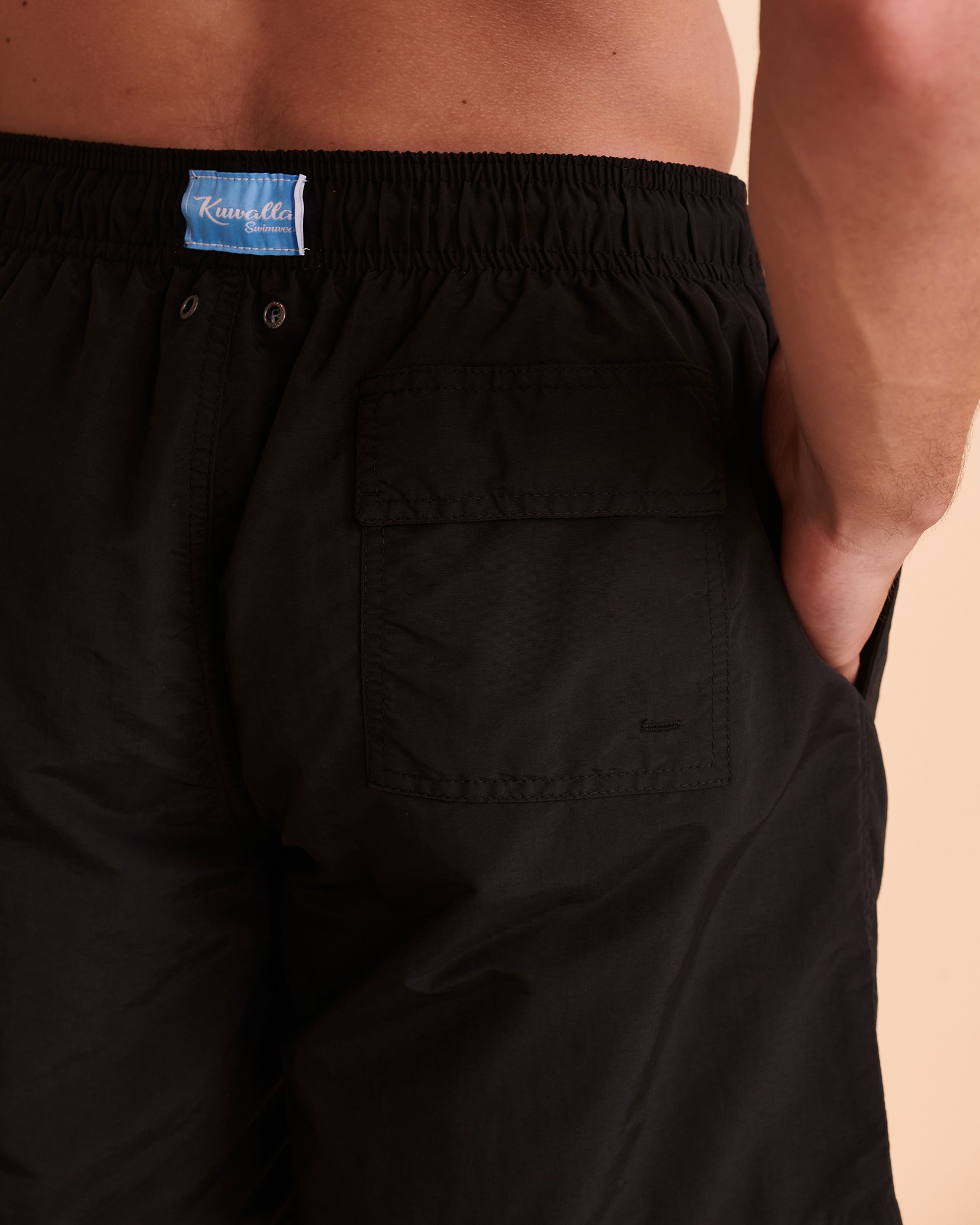 KUWALLA Maillot volley ESSENTIAL Noir KUL-SWIM01 - Voir5