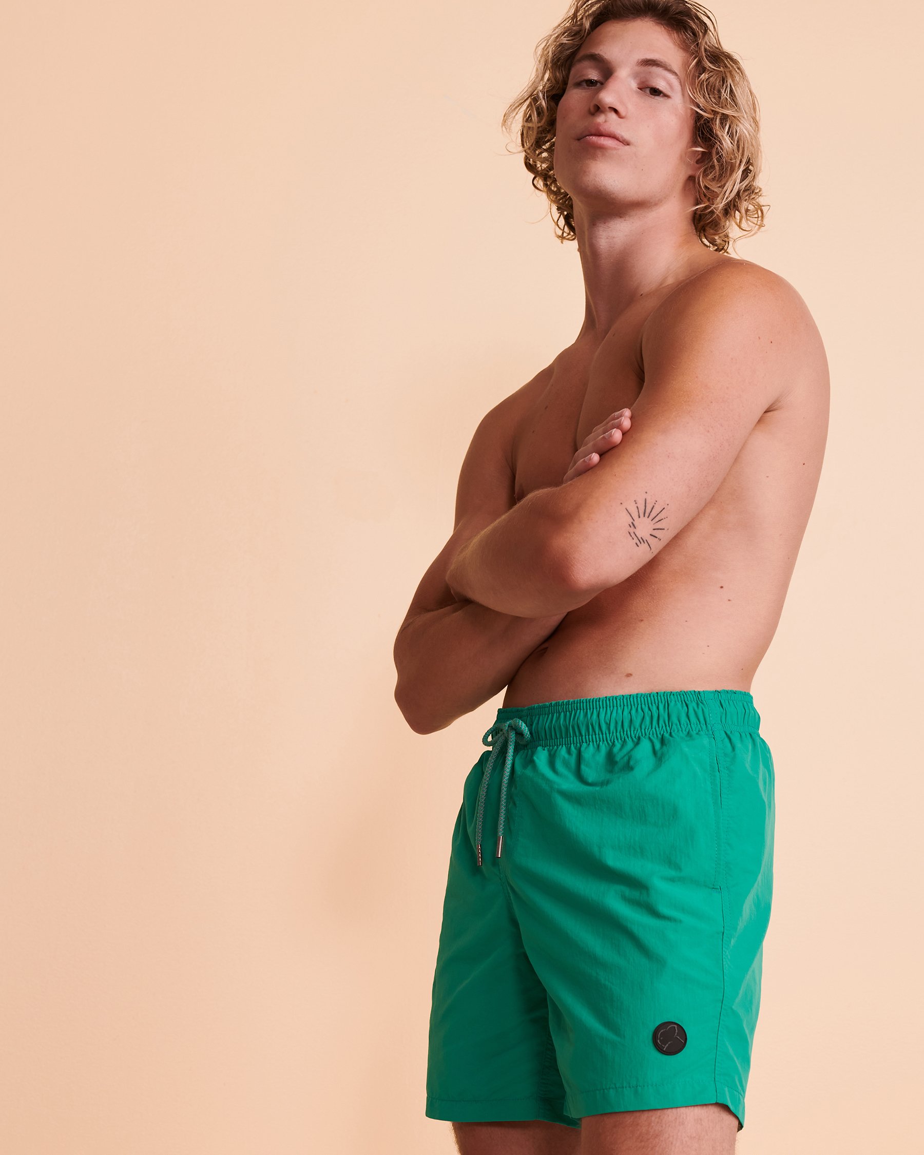 KUWALLA Maillot volley ESSENTIAL Vert KUL-SWIM01 - Voir3