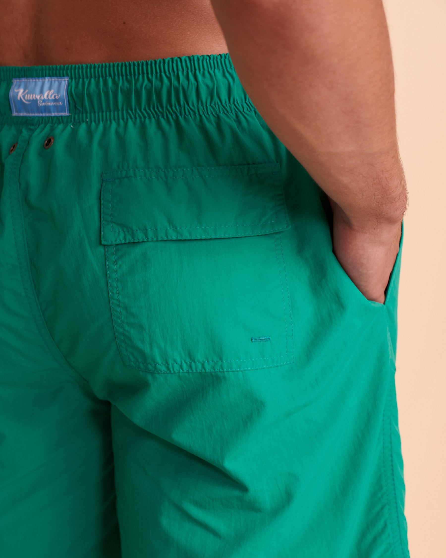 KUWALLA Maillot volley ESSENTIAL Vert KUL-SWIM01 - Voir5