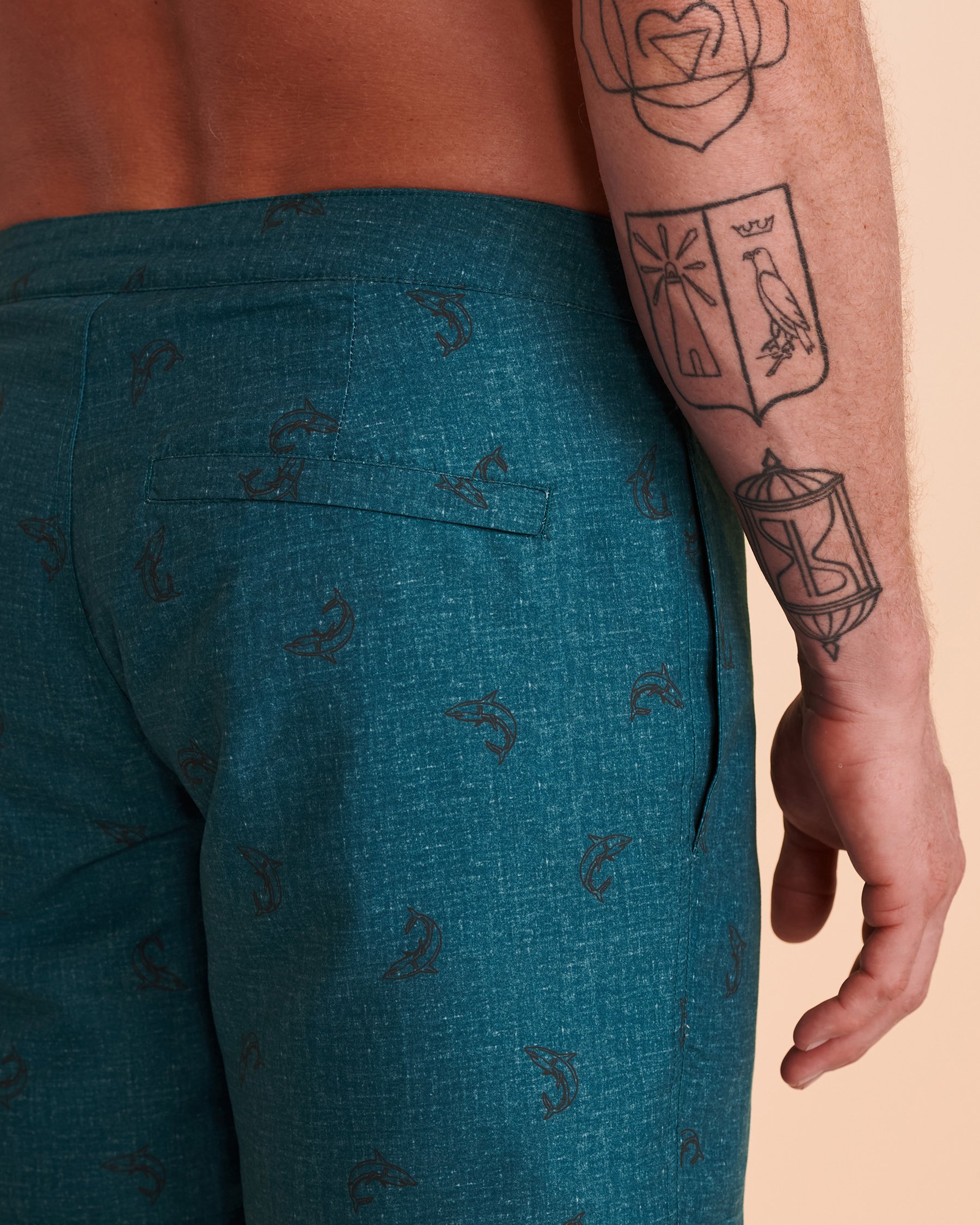 BOTO ARUBA SHARKS Swim Trunk Sharks 314118 - View3