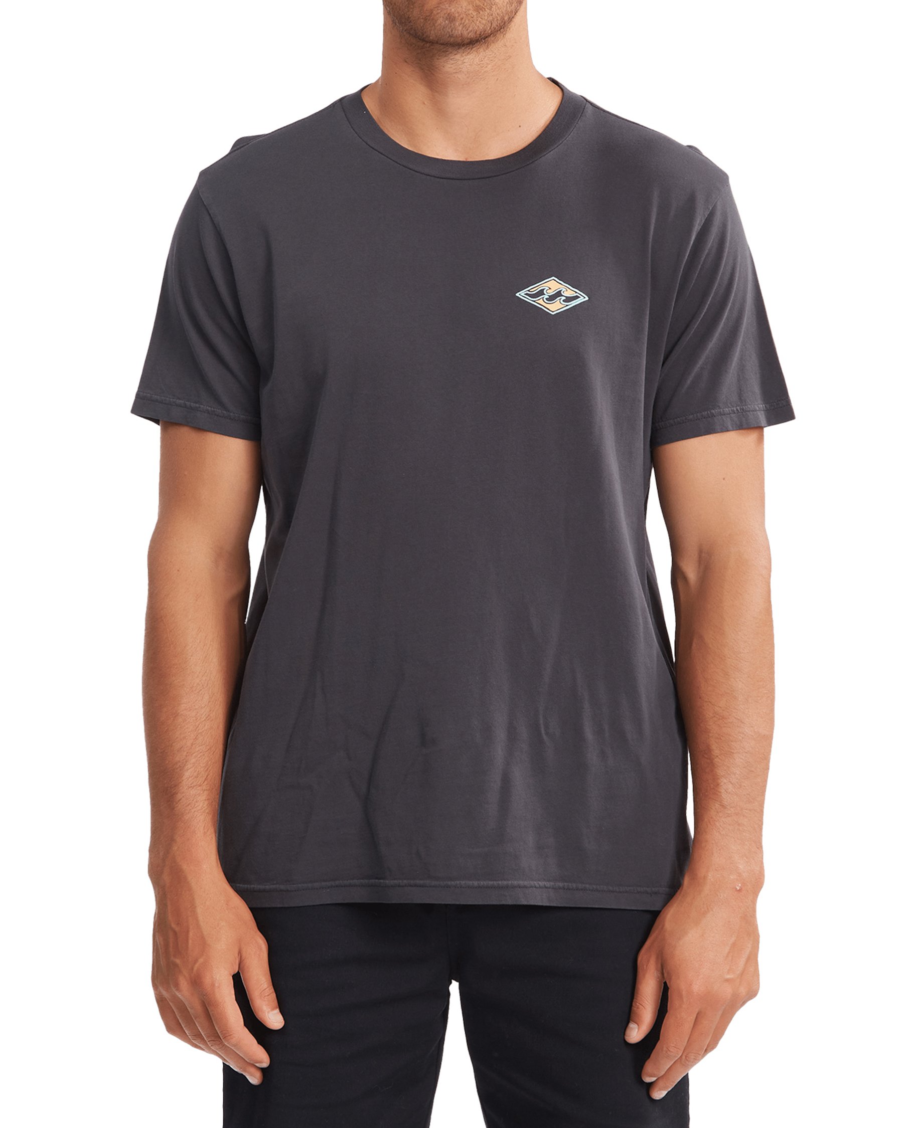 BILLABONG DIAMOND WAVES T-shirt Black ABYZT00812 - View2