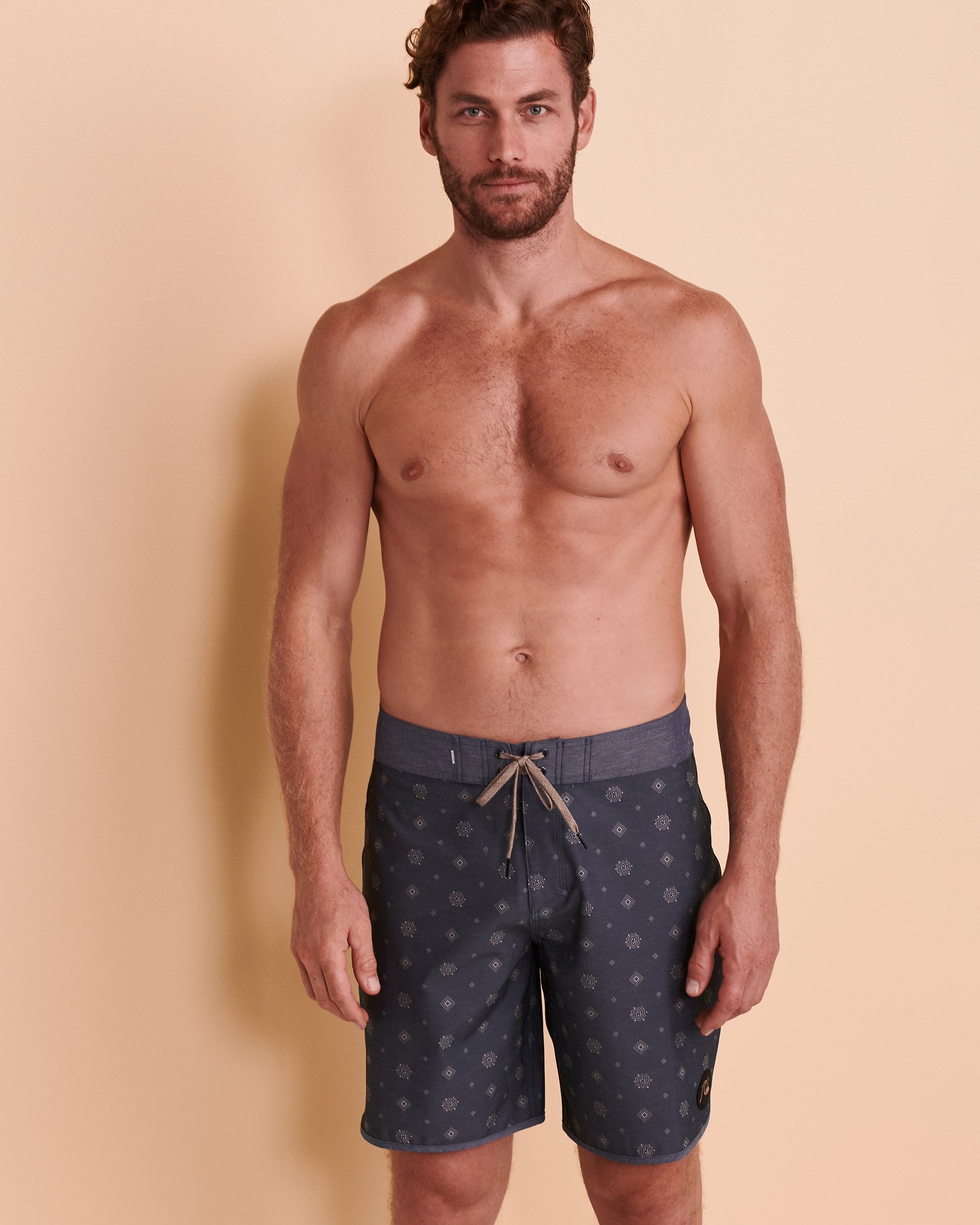 QUIKSILVER HEMPSTRETCH SCALLOP Boardshort Swimsuit Blue print EQYBS04628 - View4