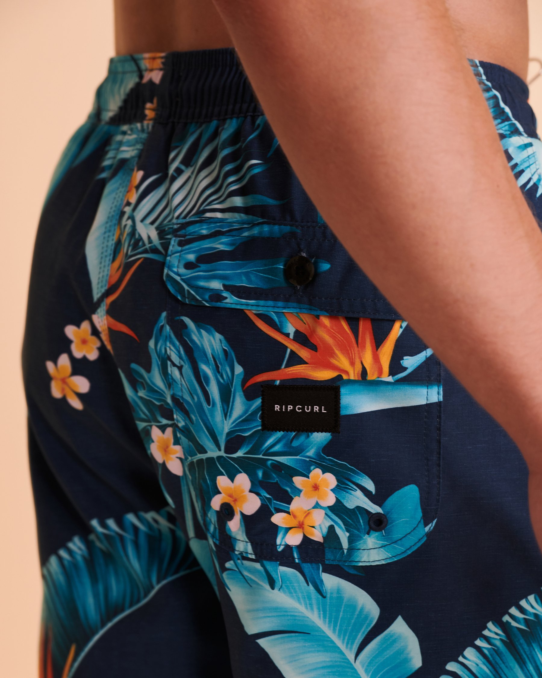 RIP CURL COVE Volley Swimsuit Navy tropic CBO3G8 - View3