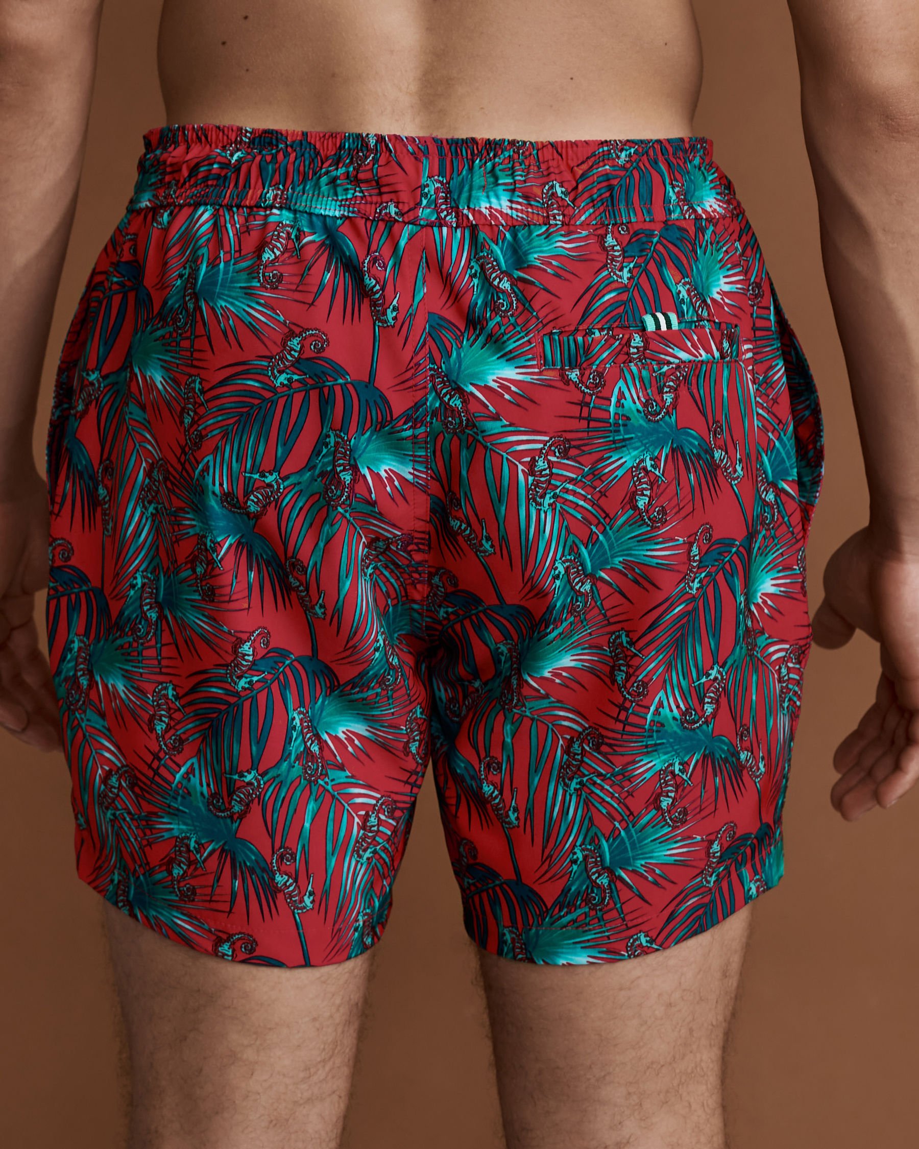 PROJEK RAW-IMPORTATIONS RALLYE DUKE Volley Swimsuit Leafy print PPS21616 - View2