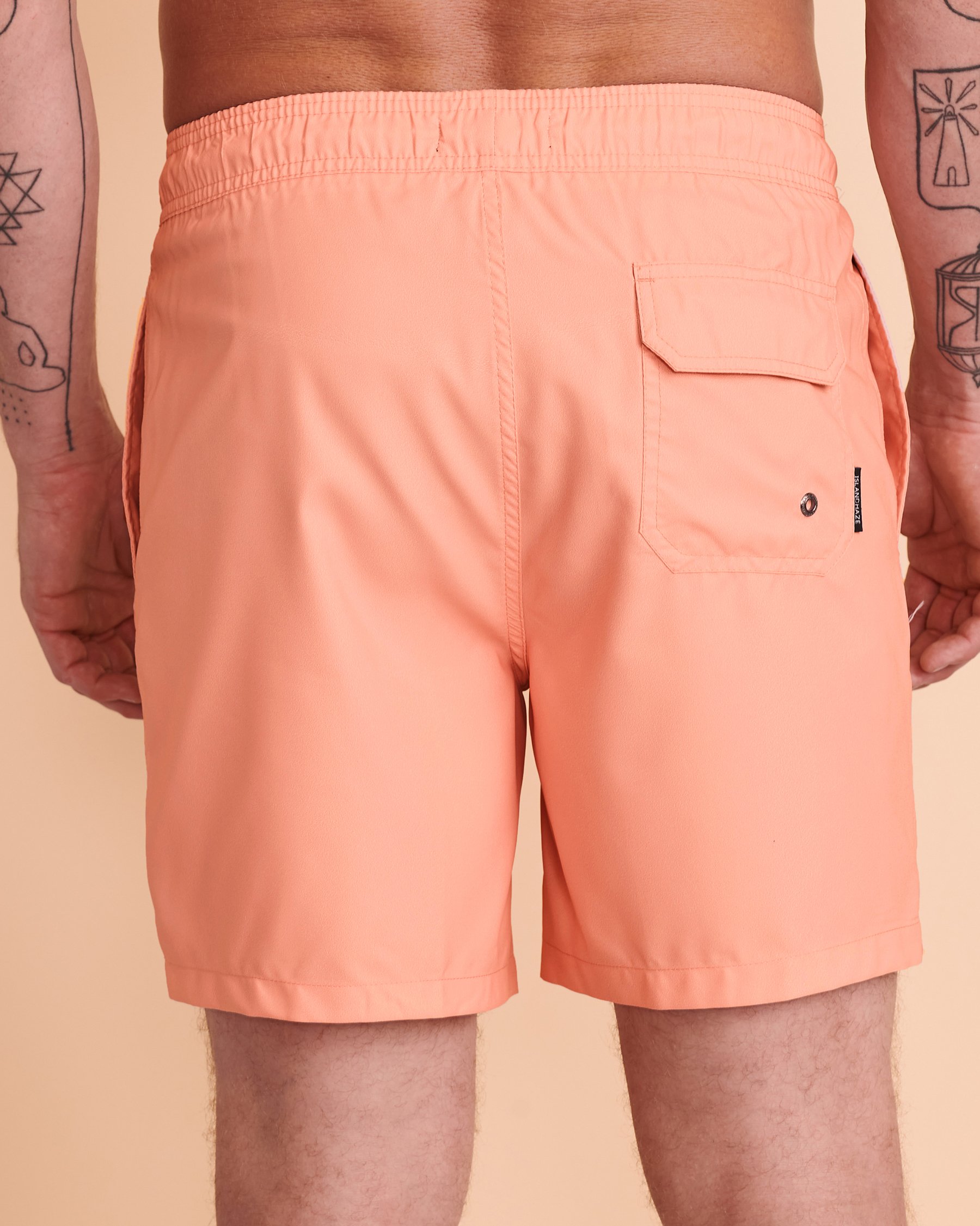 ISLANDHAZE Maillot volley PALM PASTEL Pêche MB321031 - View2