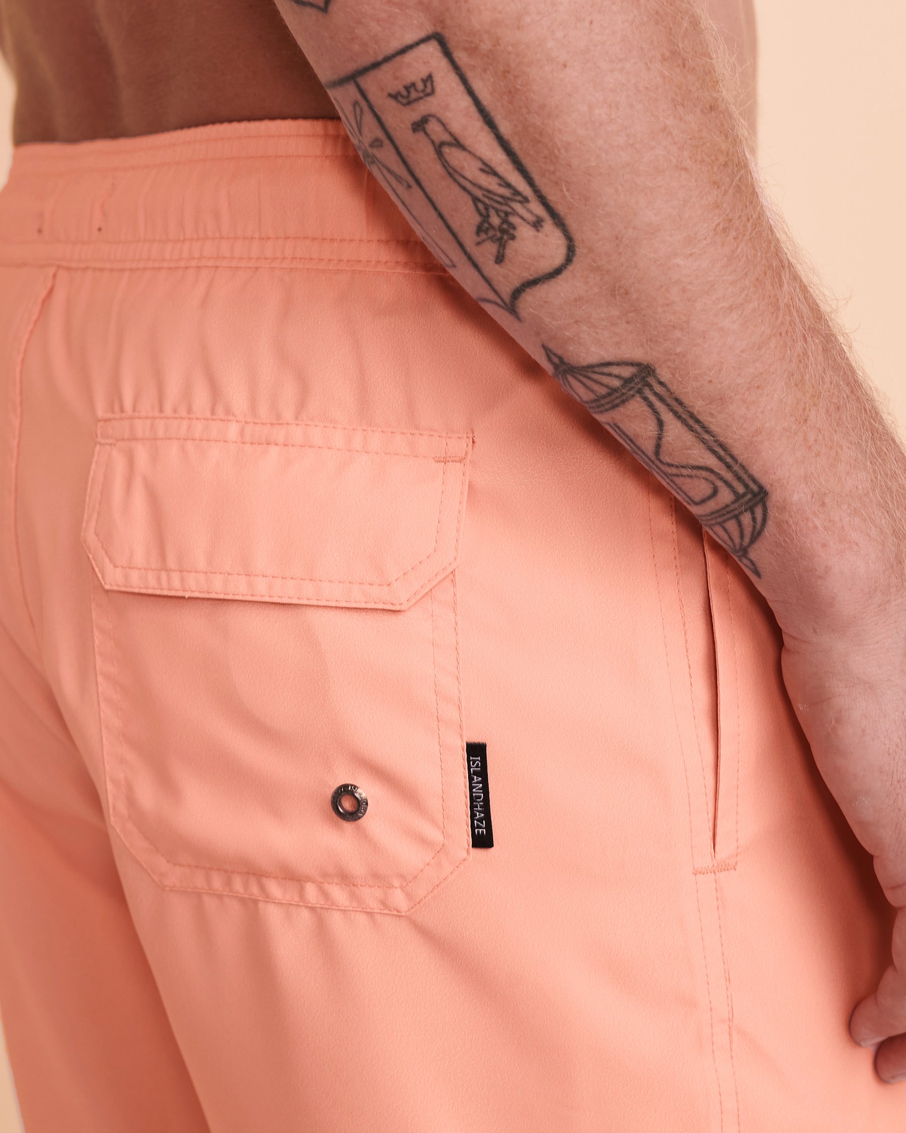 ISLANDHAZE Maillot volley PALM PASTEL Pêche MB321031 - Voir3