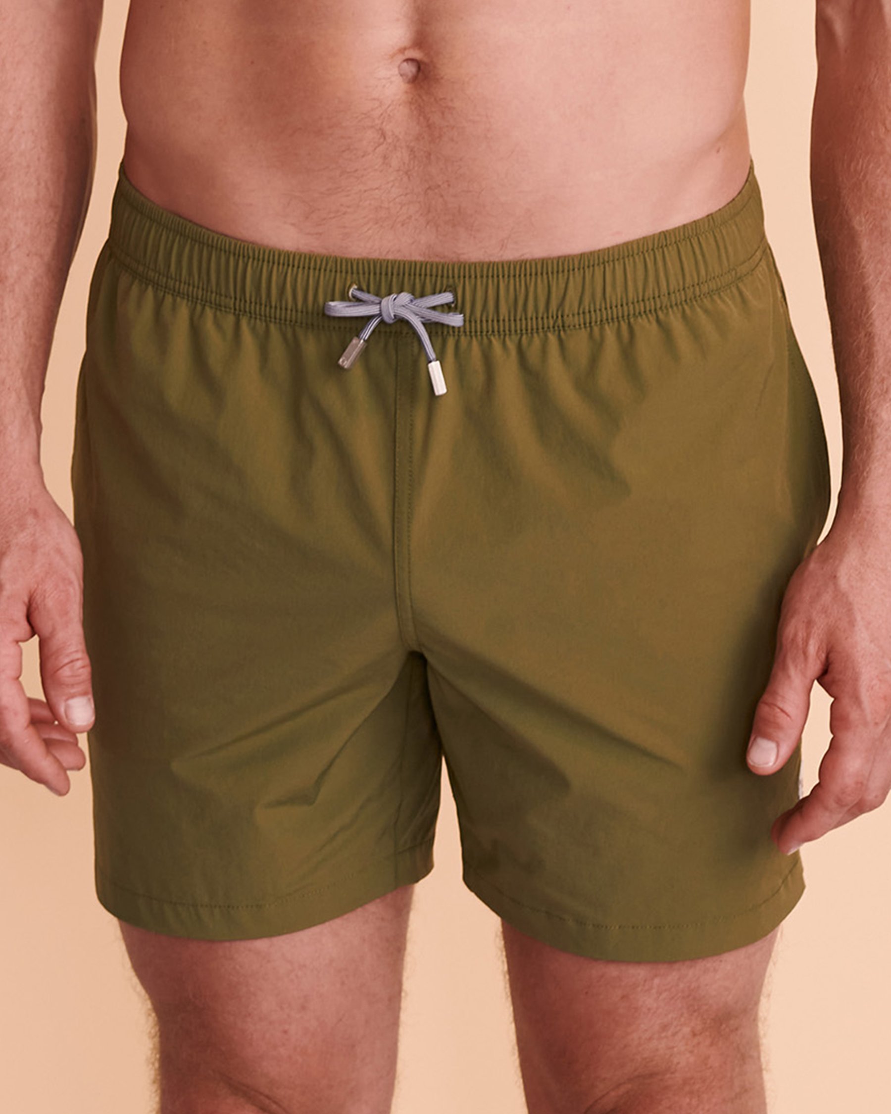 PUBLIC BEACH Maillot volley SOLID Kaki PB4601BIK - View2