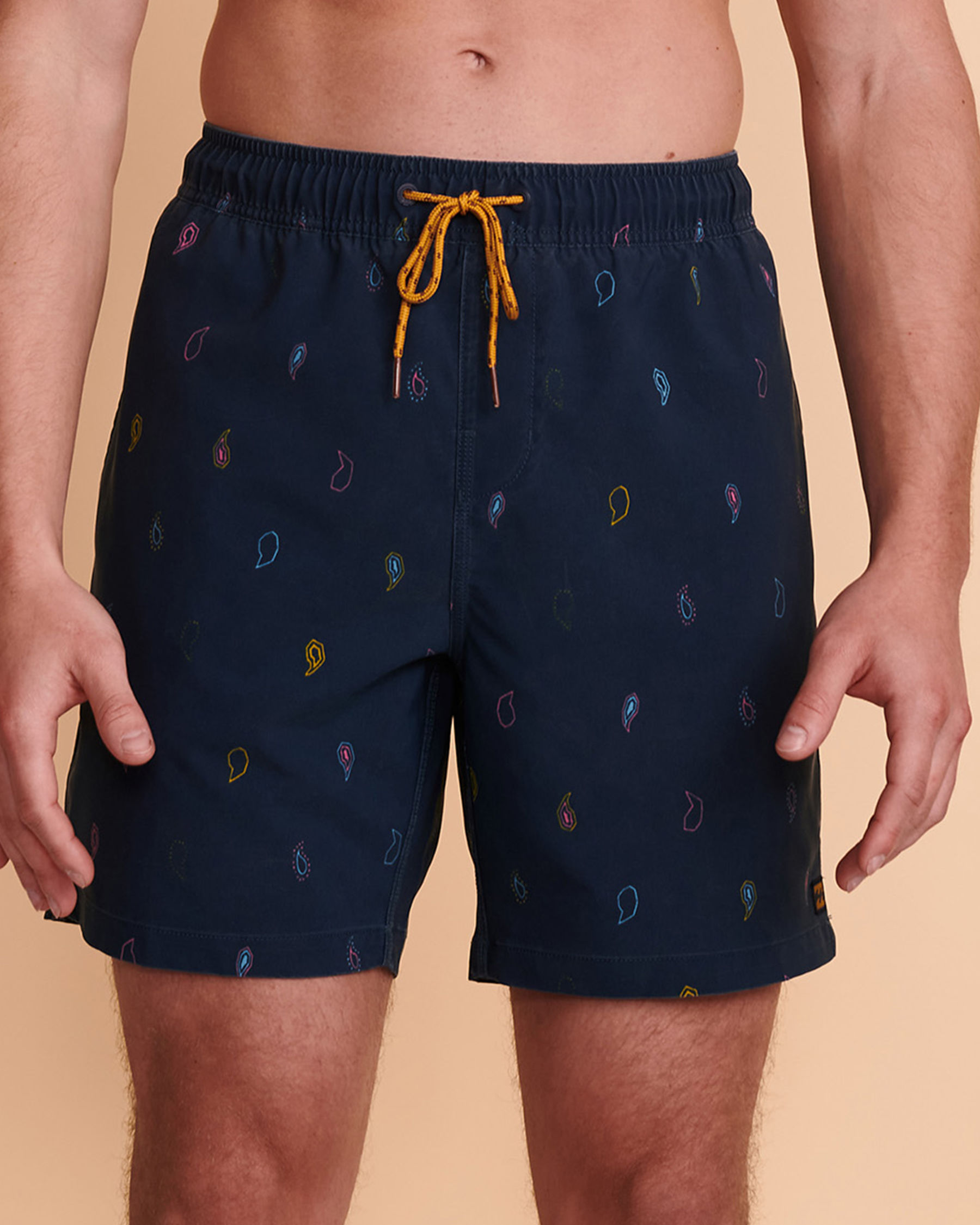 BILLABONG Maillot volley SUNDAYS LAYBACK Imprimé bleu ABYBS00123 - View1