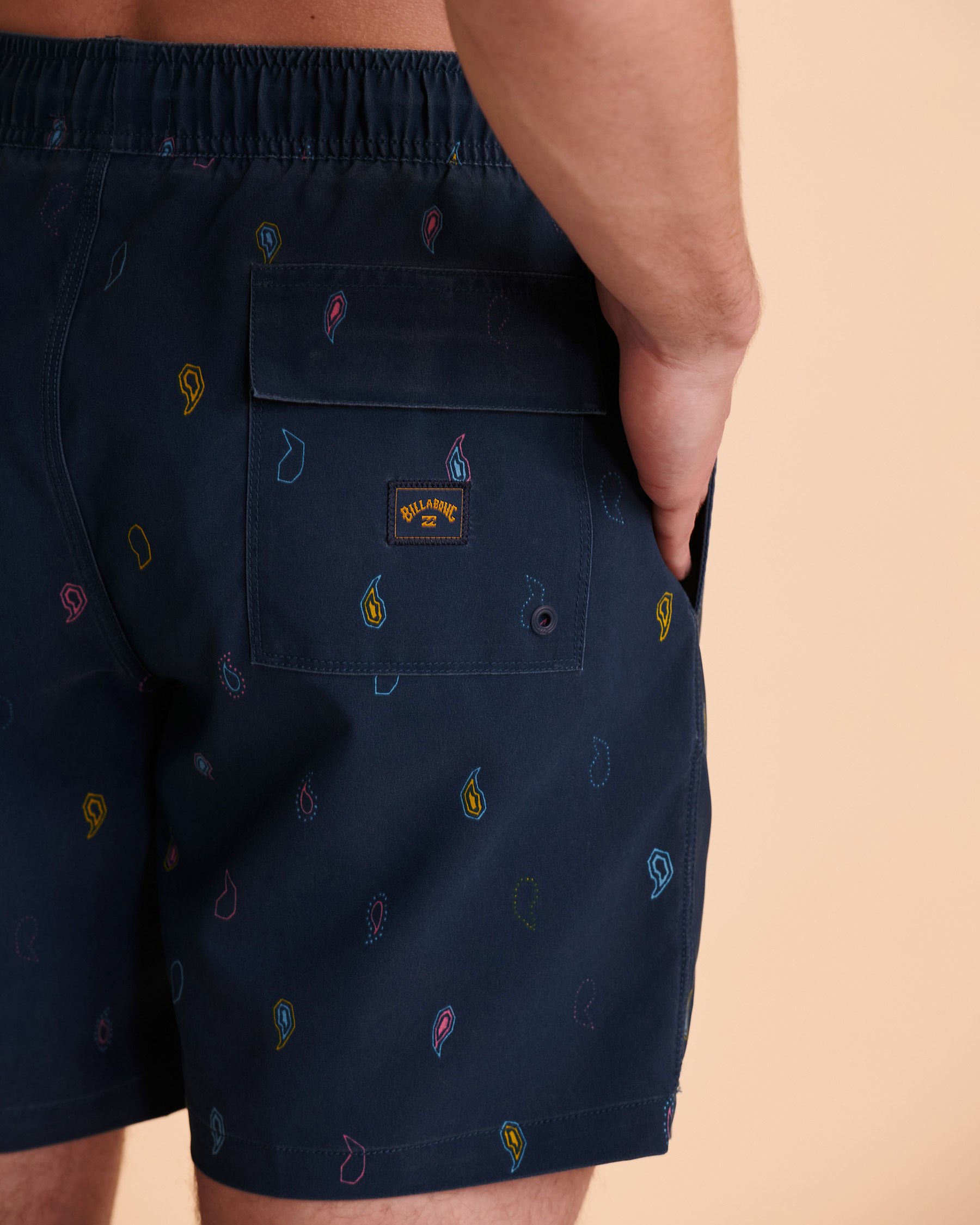 BILLABONG Maillot volley SUNDAYS LAYBACK Imprimé bleu ABYBS00123 - View2