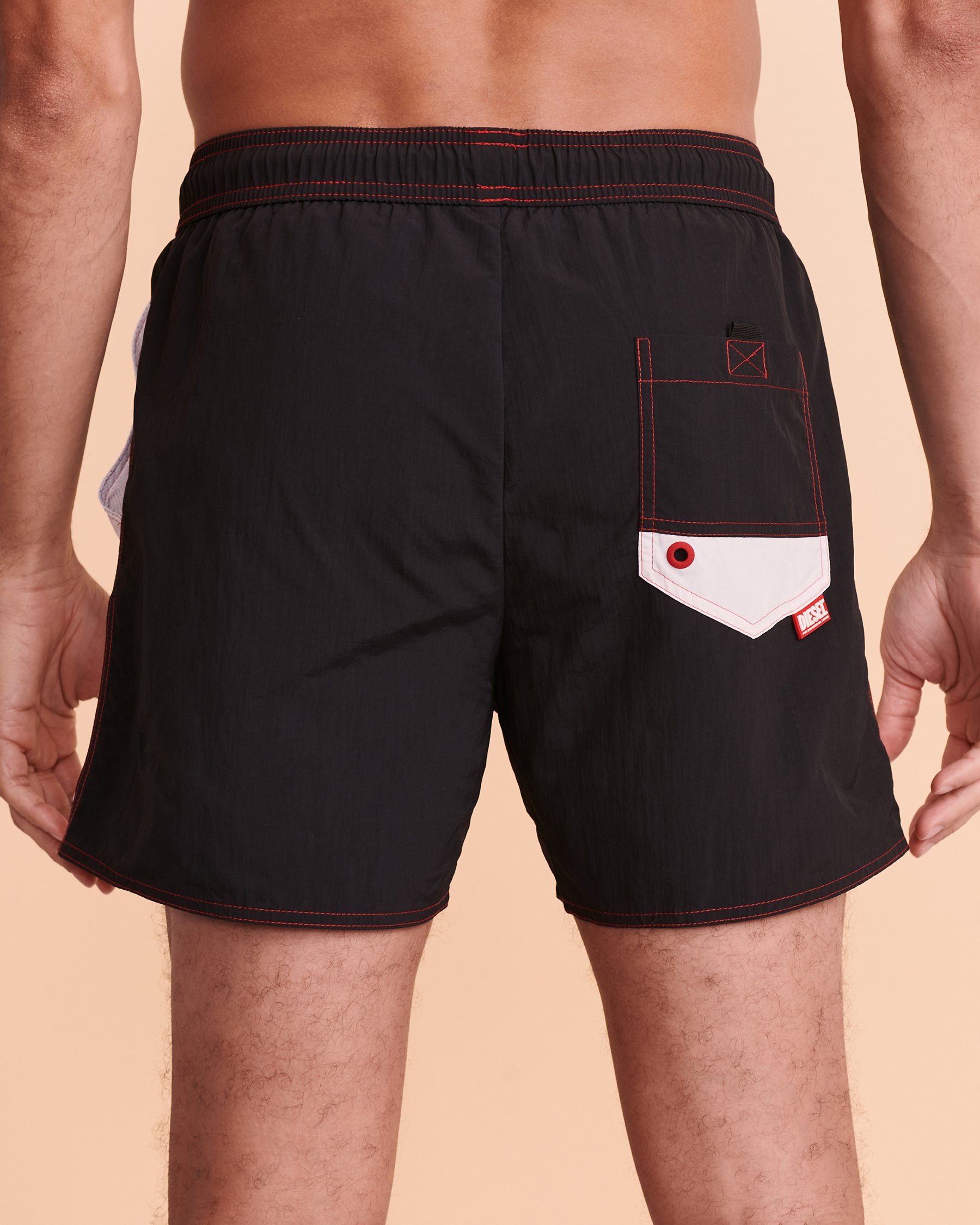 DIESEL Maillot volley CAYBAY Noir 00SXLH0PCAI - Voir2