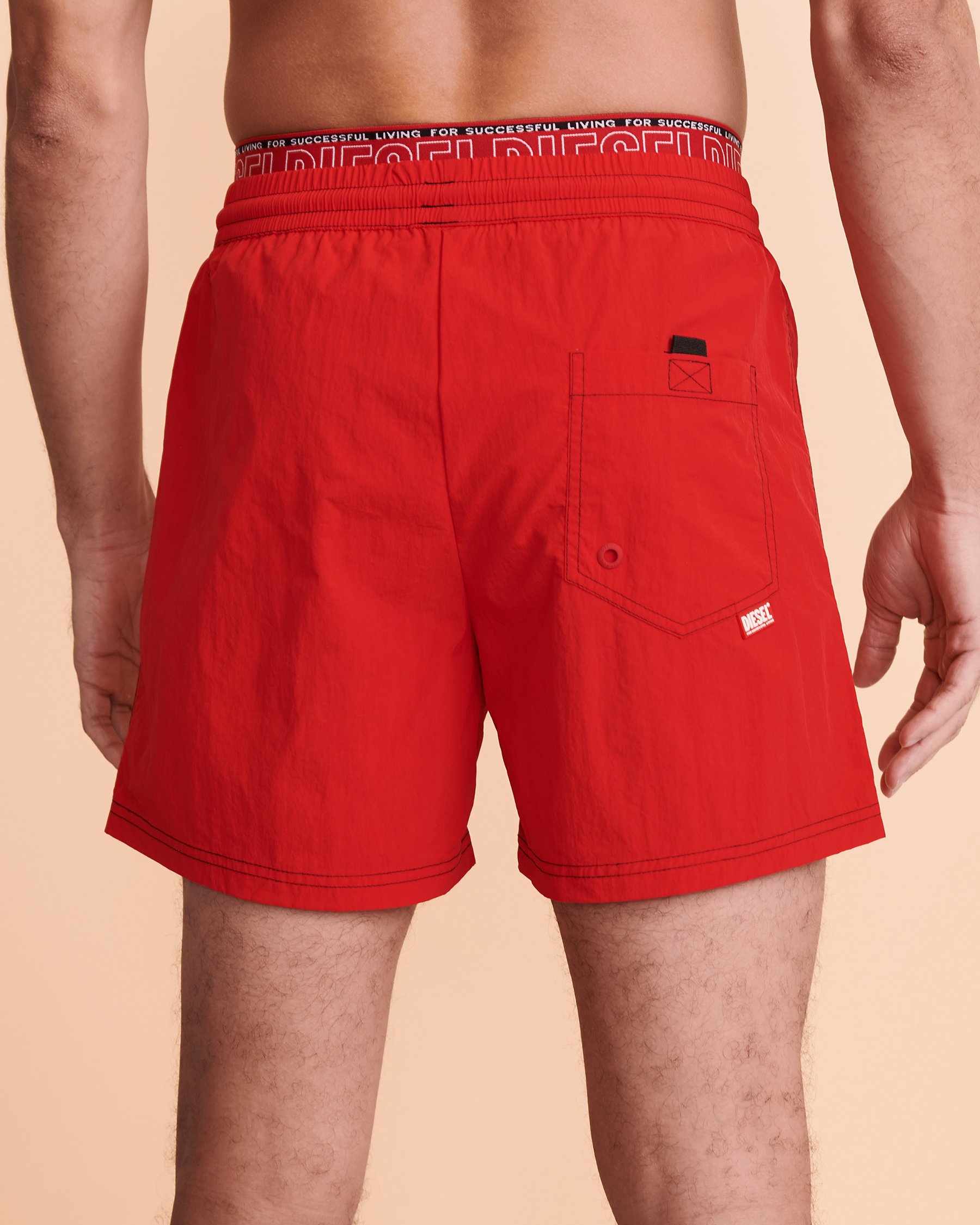 DIESEL Maillot volley DOLPHIN Rouge 00CMFV0JEAV - View2