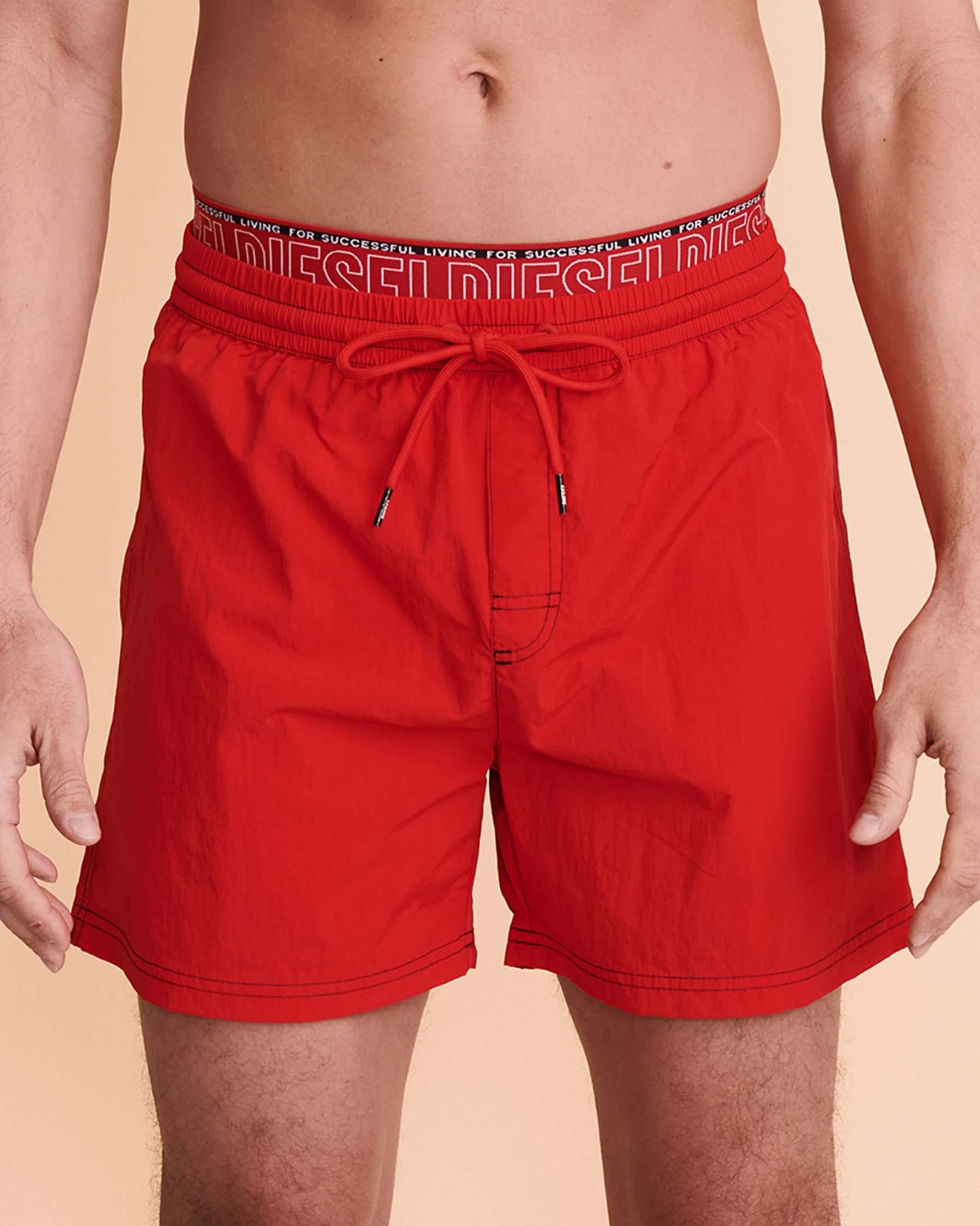 DIESEL Maillot volley DOLPHIN Rouge 00CMFV0JEAV - View1