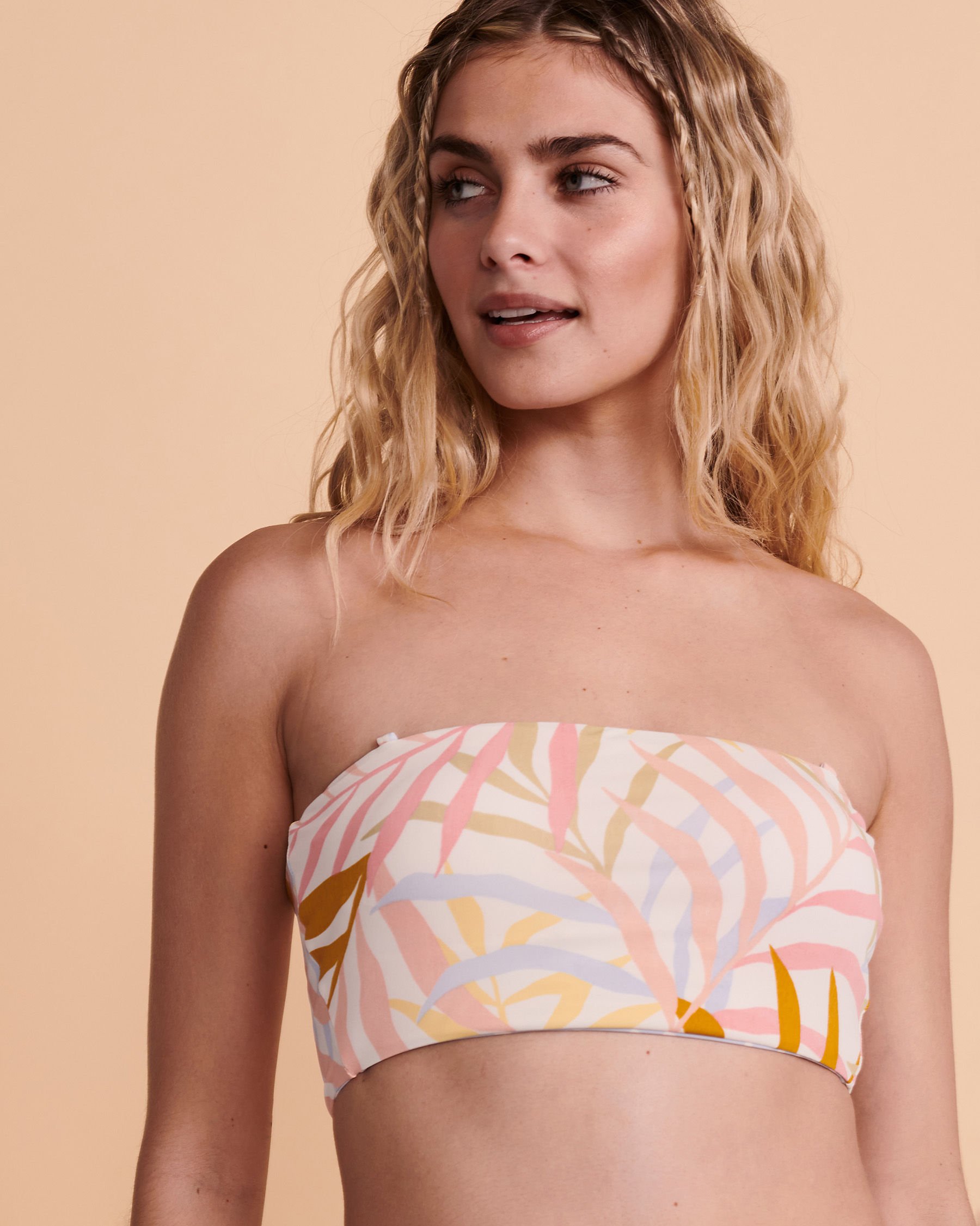 BILLABONG Haut de bikini bandeau réversible TROPIC JUNGLE Imprimé réversible ABJX300255 - View8