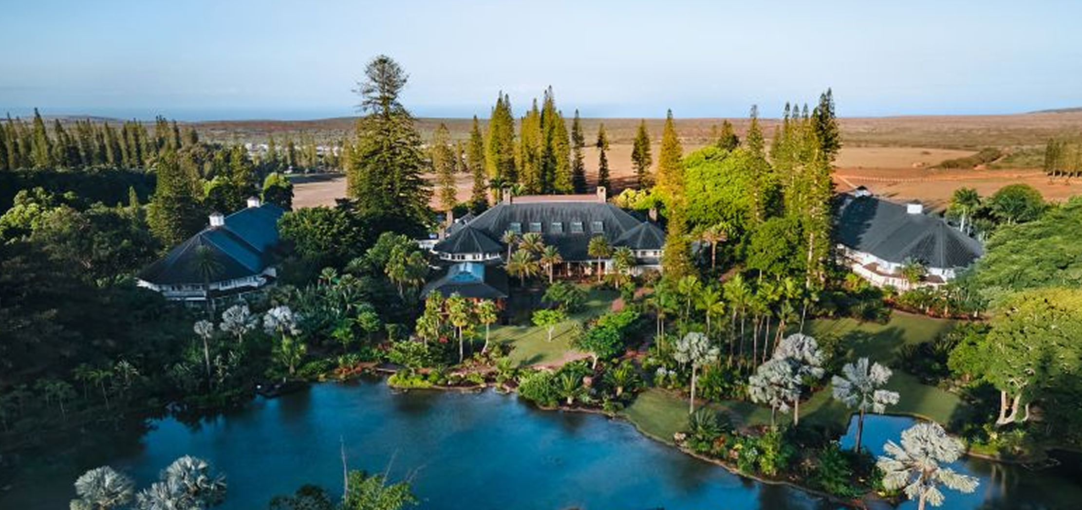 Survol de l’hôtel bien-être Sensei sur l’île de Lāna‘i, Hawaï