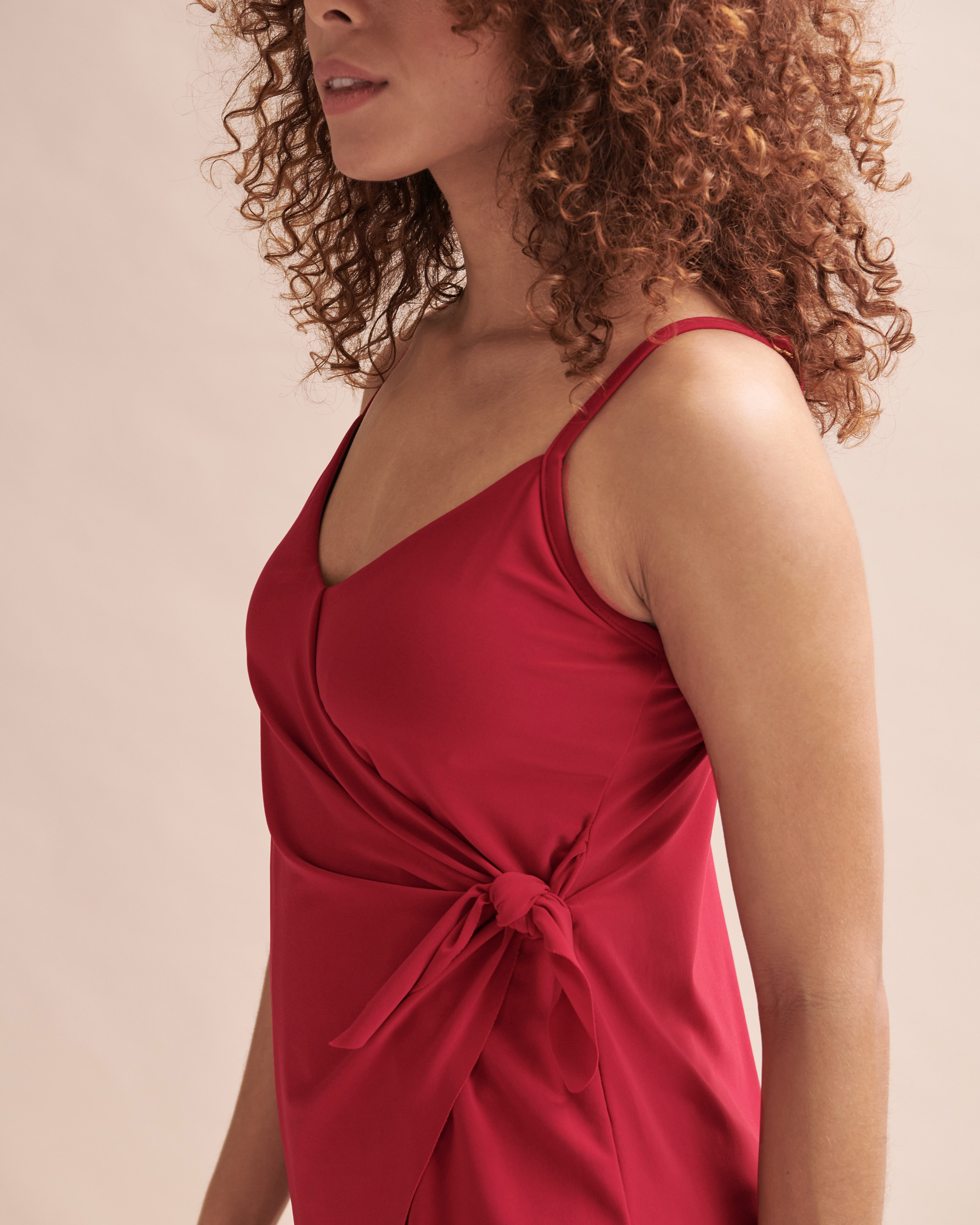 MAGICSUIT Haut tankini noué sur le côté Carma SOLIDS  6009937 - Voir3