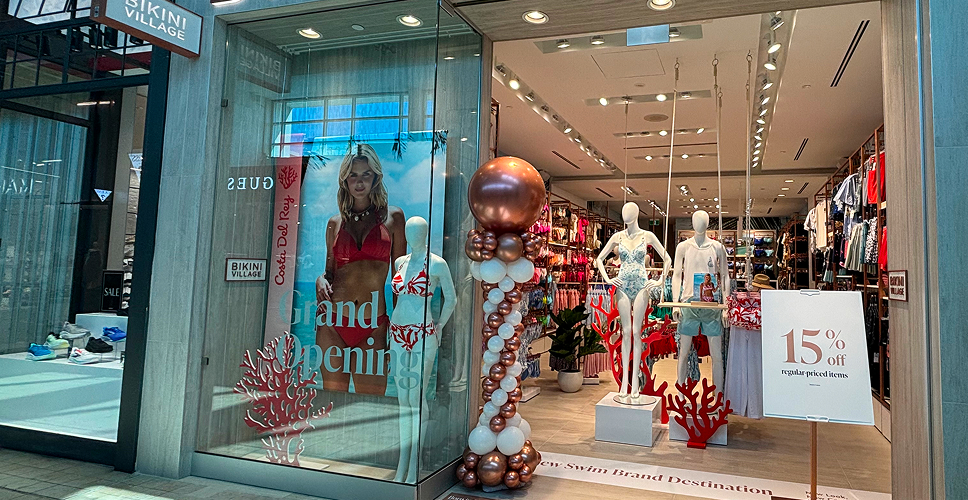 Yorkdale Shopping Centre Storefront - Bikini Village