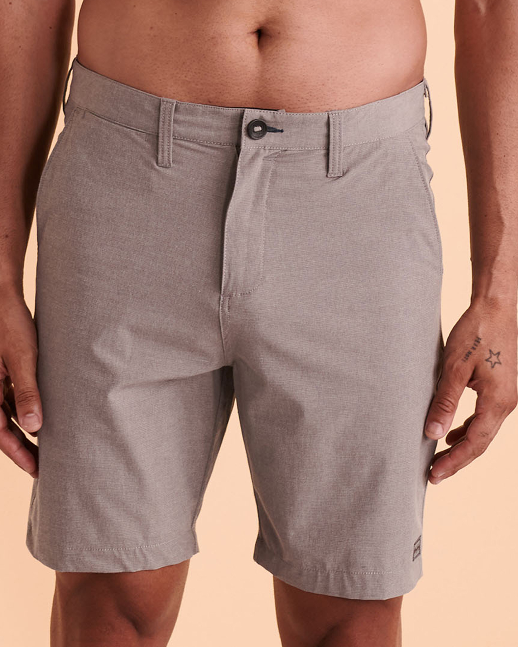 BILLABONG Short hybride CROSSFIRE MID Gris pâle ABYWS00110 - View1