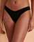 TROPIK Bas de bikini cheeky jambe haute Solid Noir 01300212 - View1