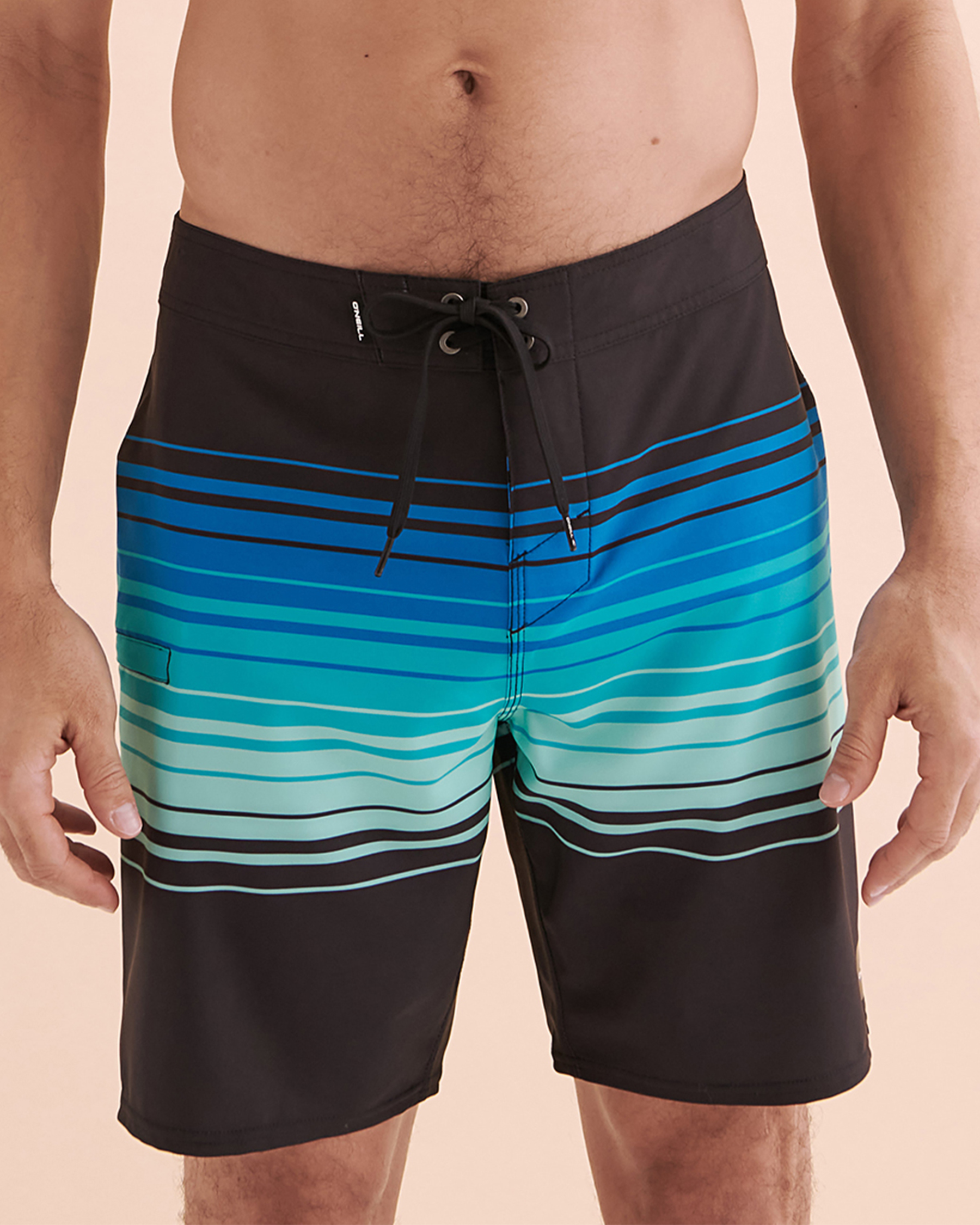 O'NEILL Maillot boardshort Hyperfreak Heat Stripe Noir SP4106009 - View1