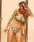 TURQUOISE COUTURE Haut de bikini bandeau Sage Paradise Imprimé sauge tropicale 01100289 - View1