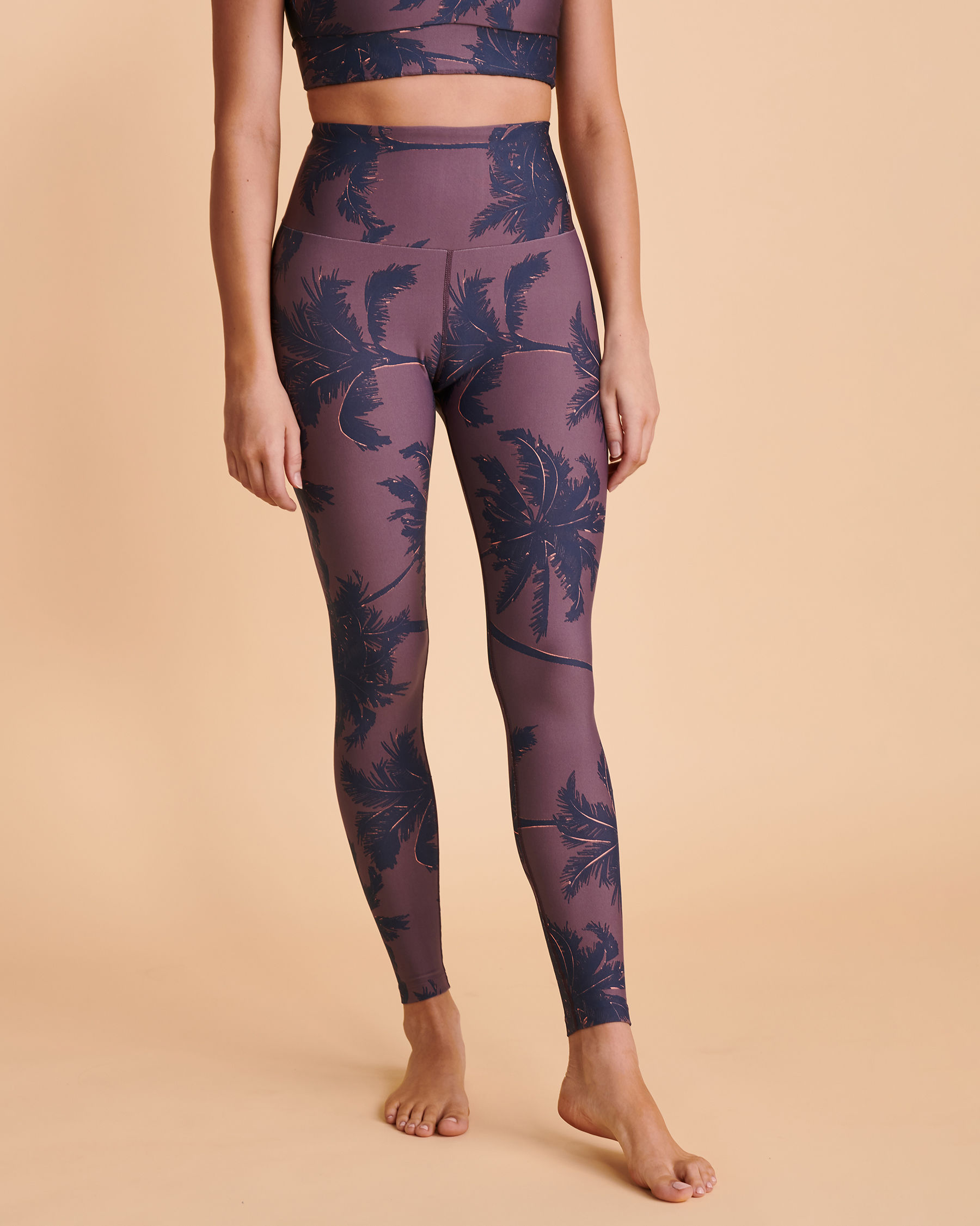 MAAJI Legging taille haute MARVEL PALMS Imprimé moderne 2053ALL011 - View1